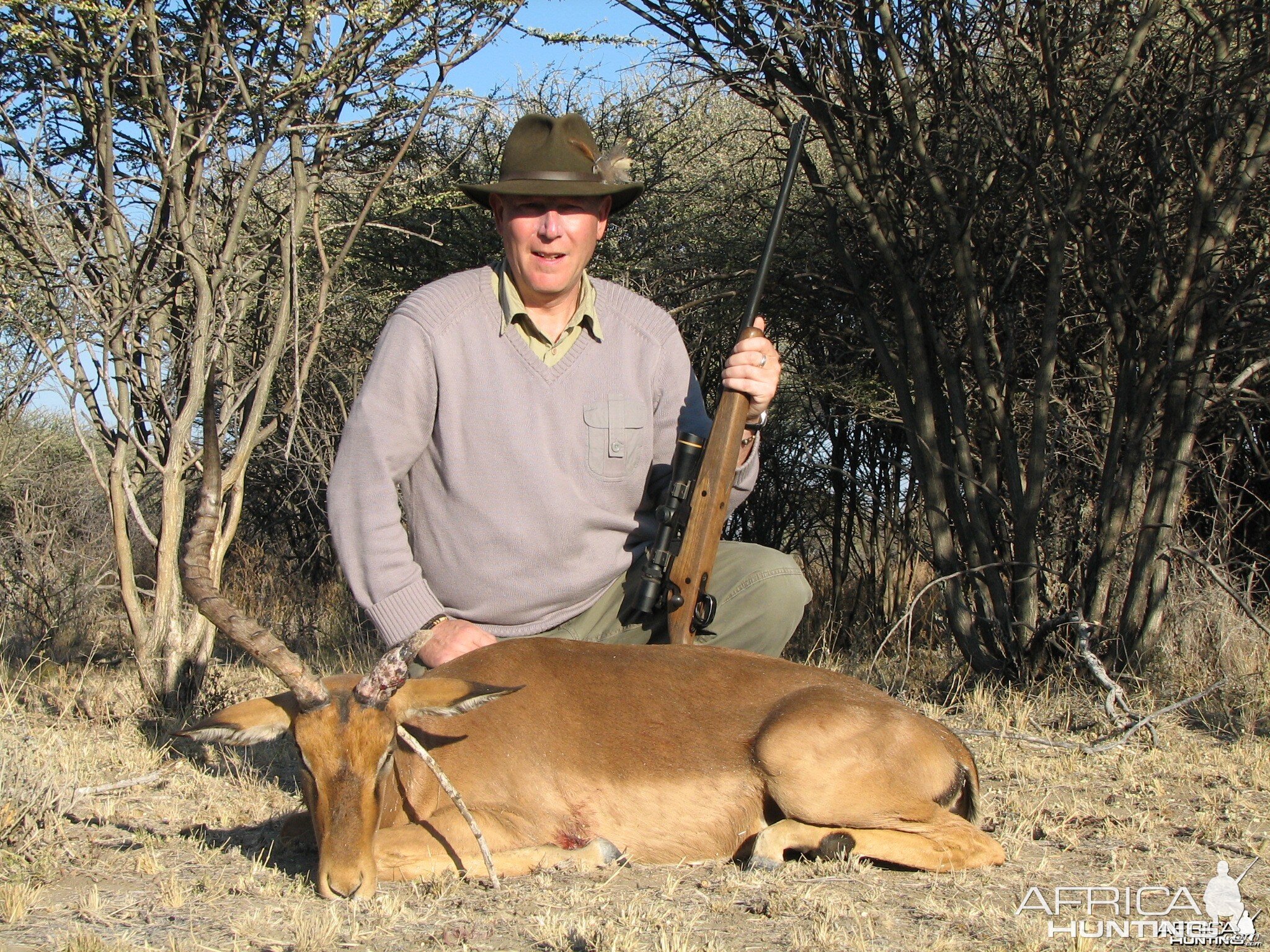 Hunting Impala in Namibia