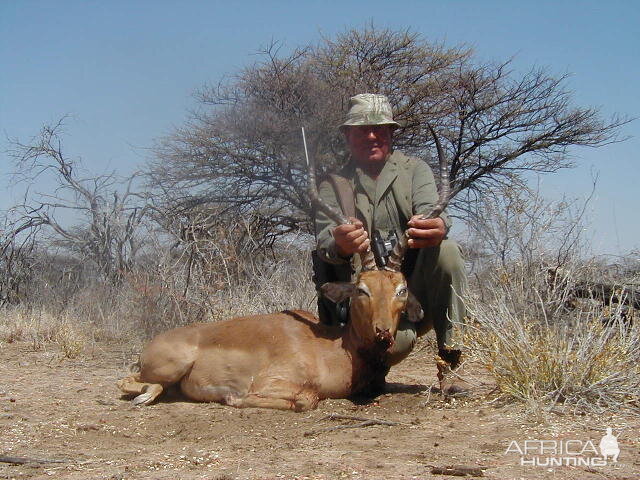 Hunting Impala in Namibia