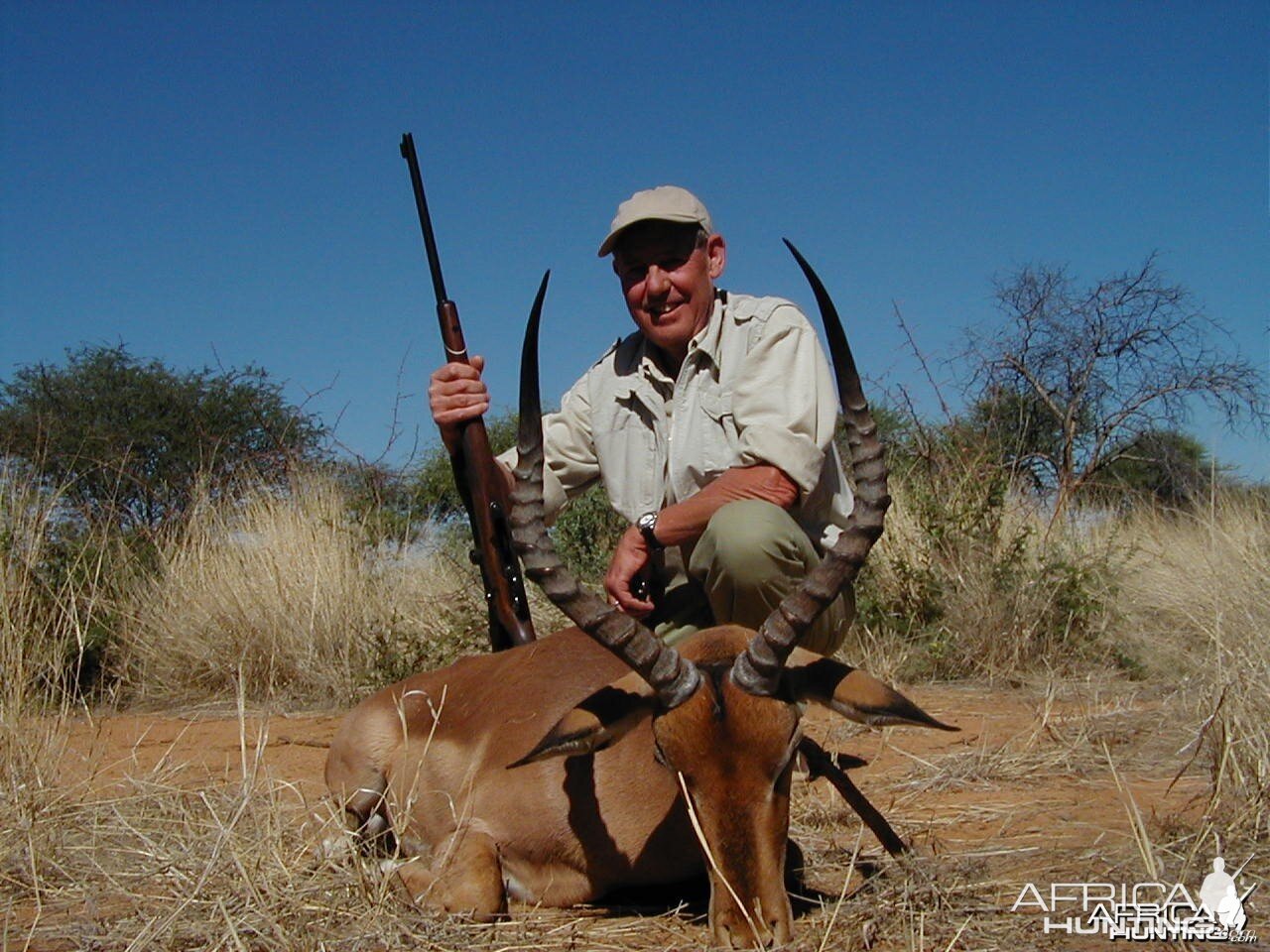 Hunting Impala in Namibia