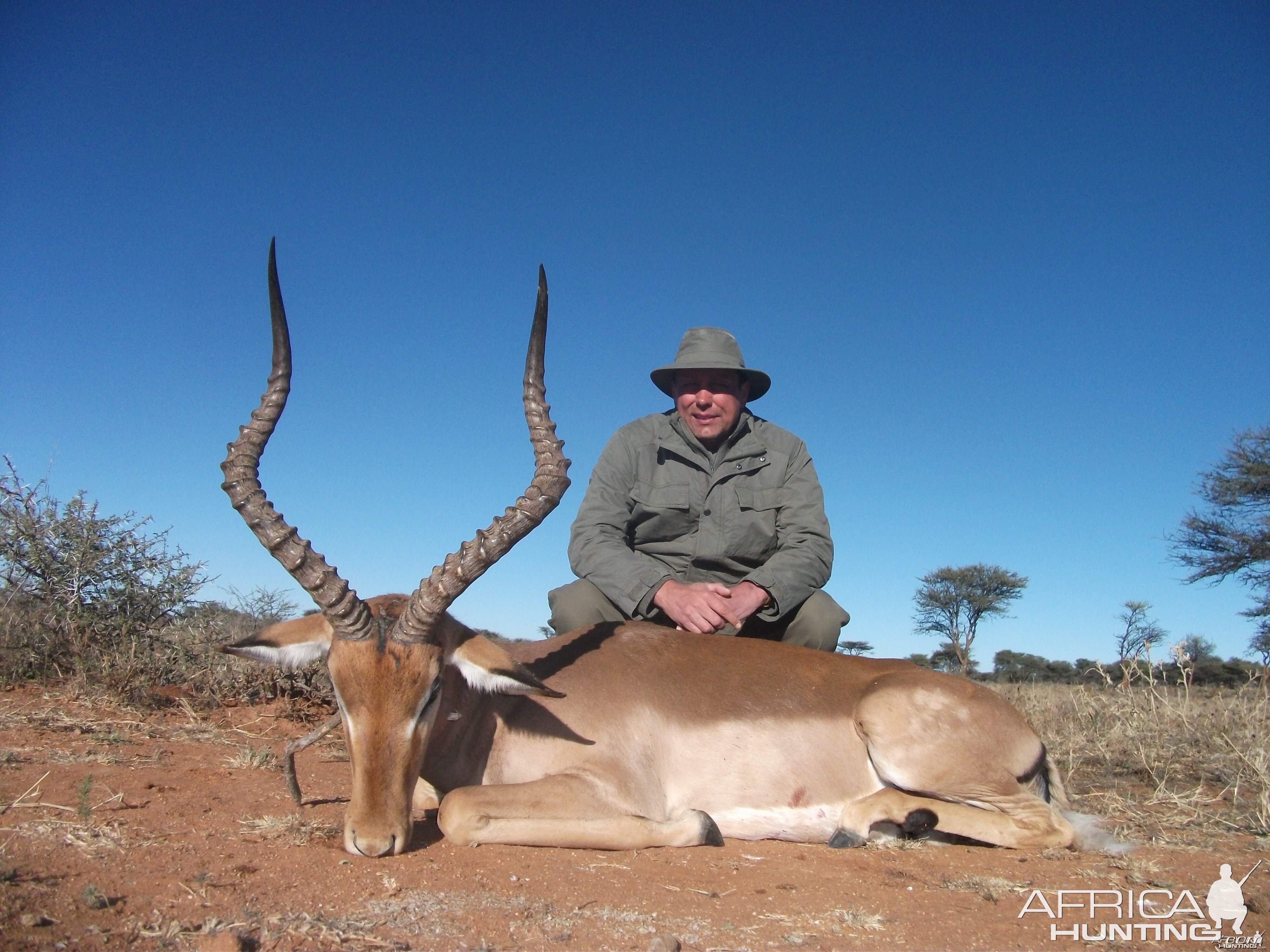 Hunting Impala in Namibia