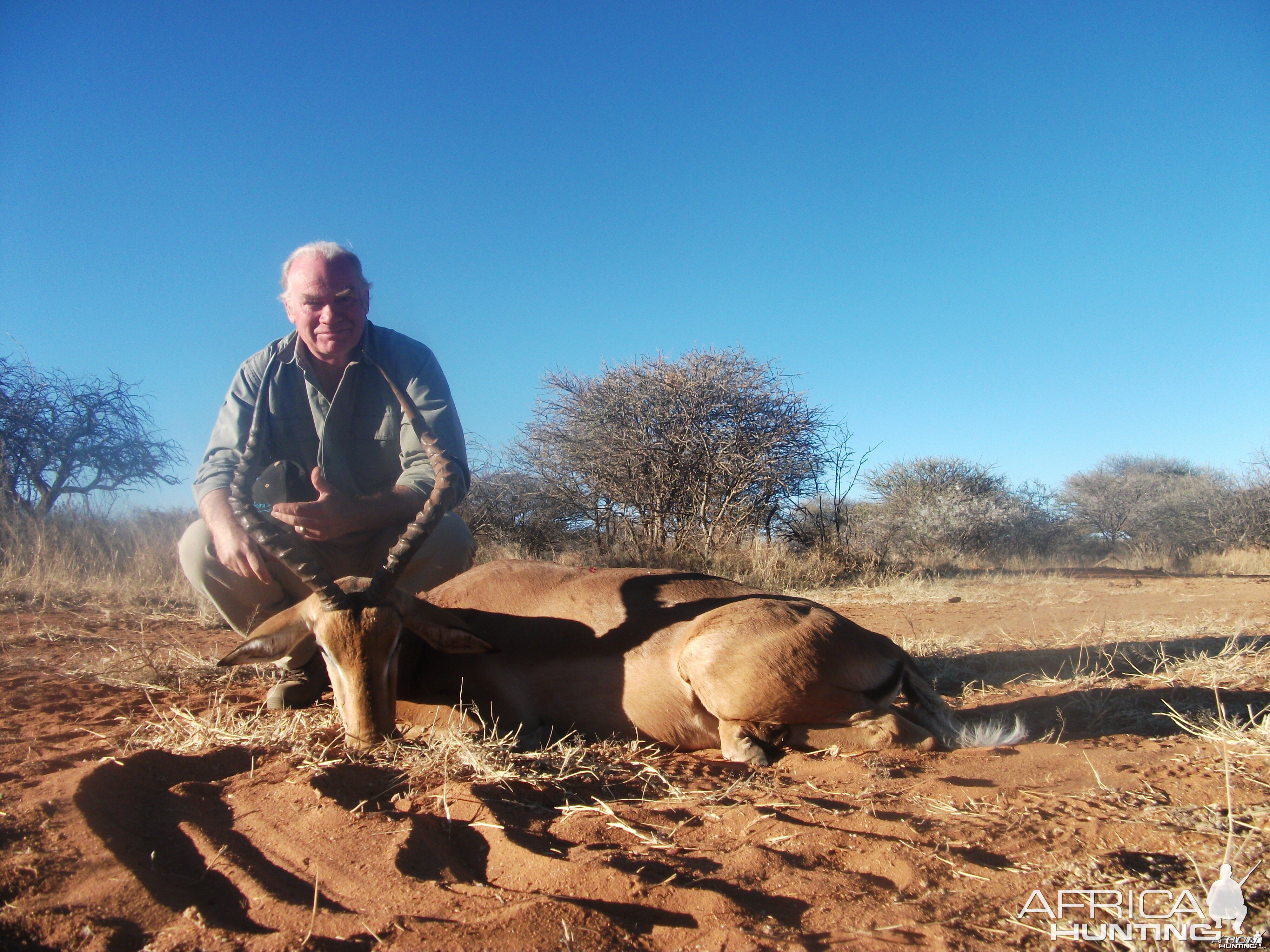 Hunting Impala in Namibia