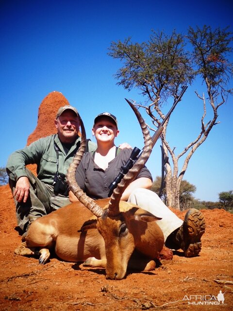 Hunting Impala in Namibia