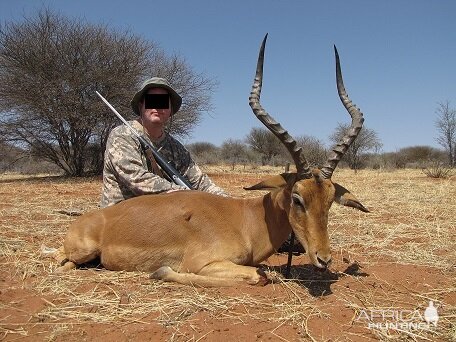 Hunting Impala in Namibia