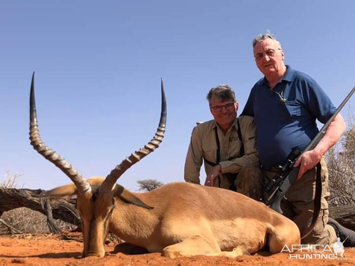 Hunting Impala in Namibia