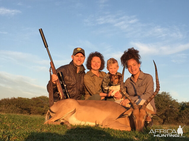 Hunting Impala in South Africa