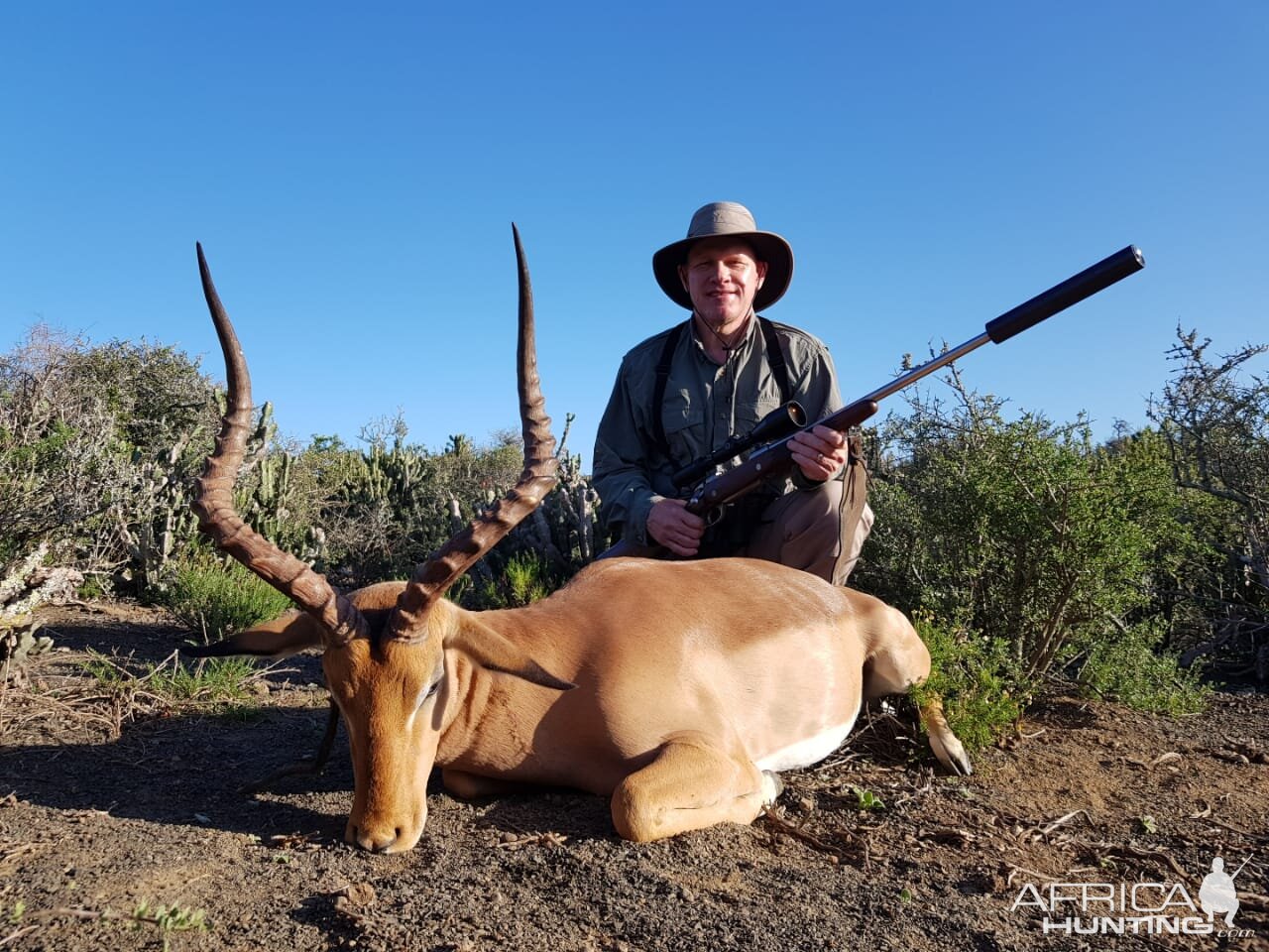 Hunting Impala in South Africa