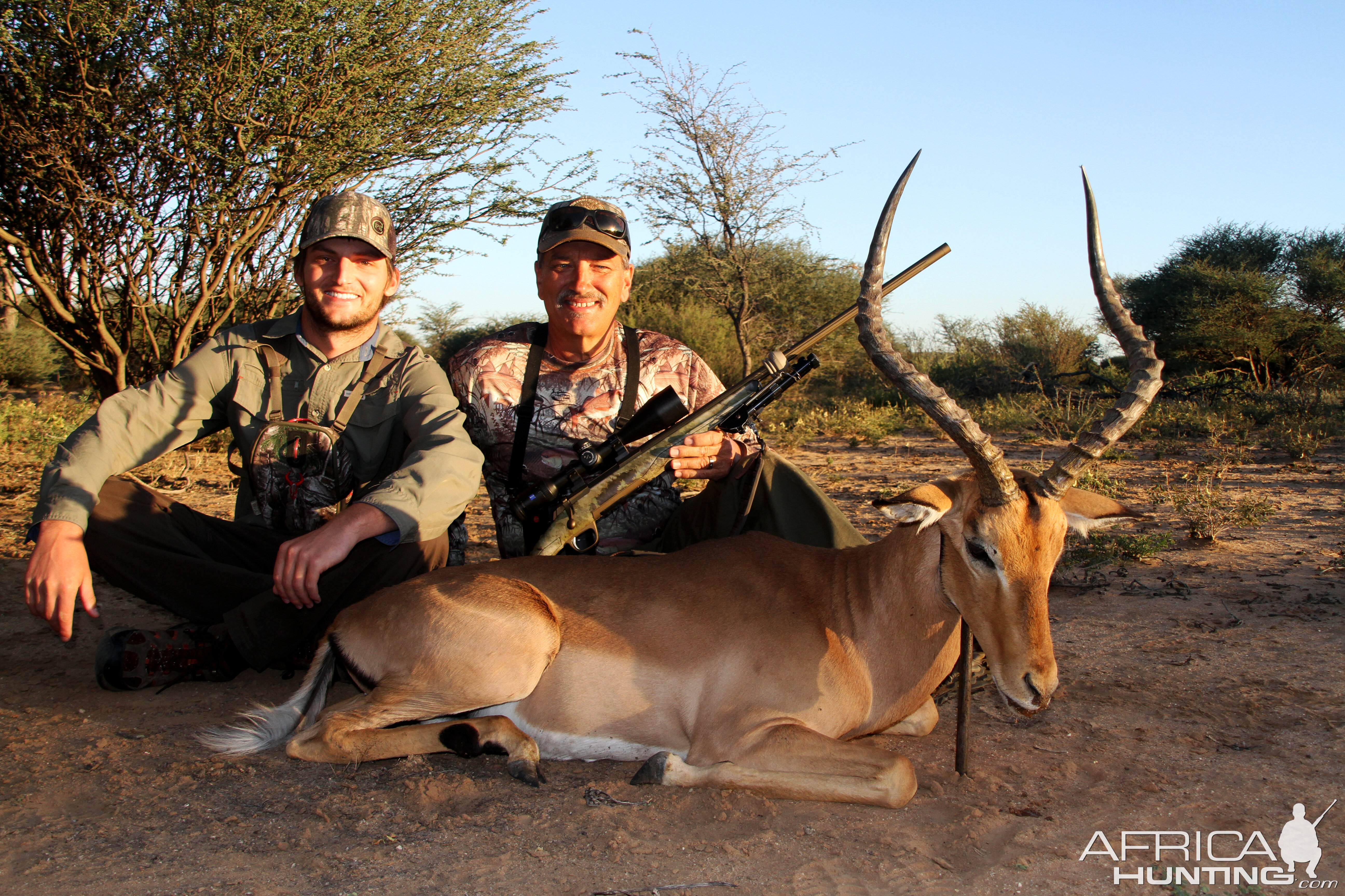 Hunting Impala Namibia