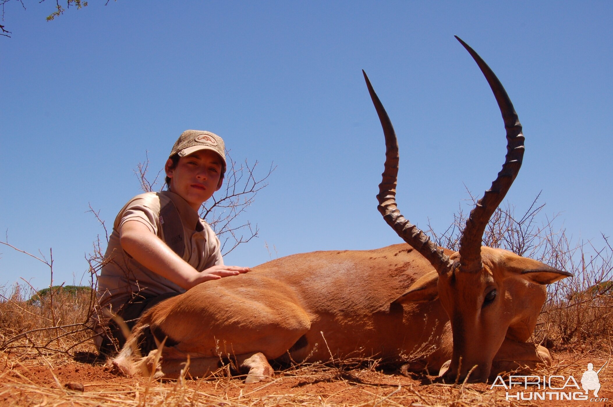 Hunting Impala with Wintershoek Johnny Vivier Safaris in SA