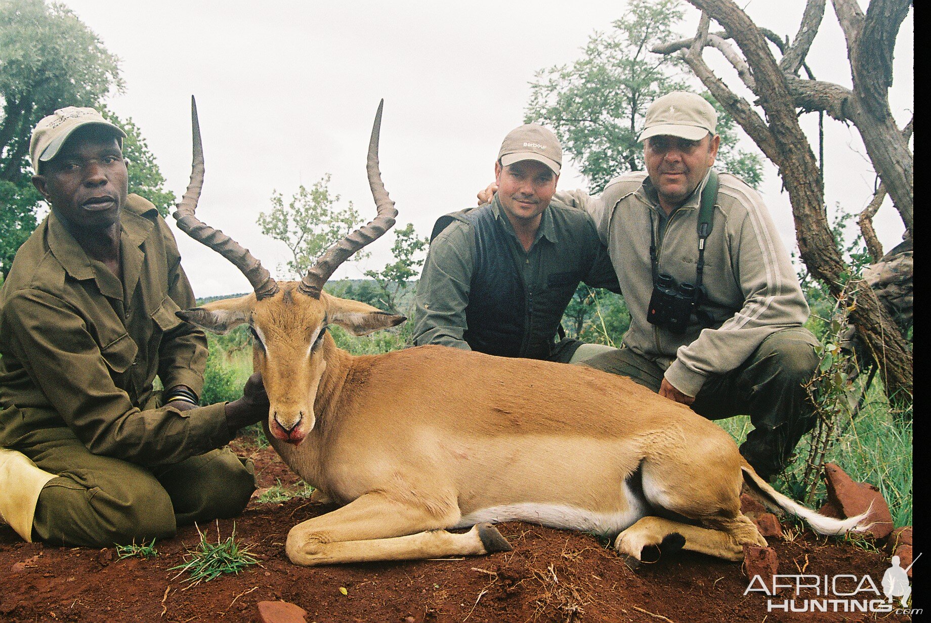 Hunting Impala with Wintershoek Johnny Vivier Safaris in SA