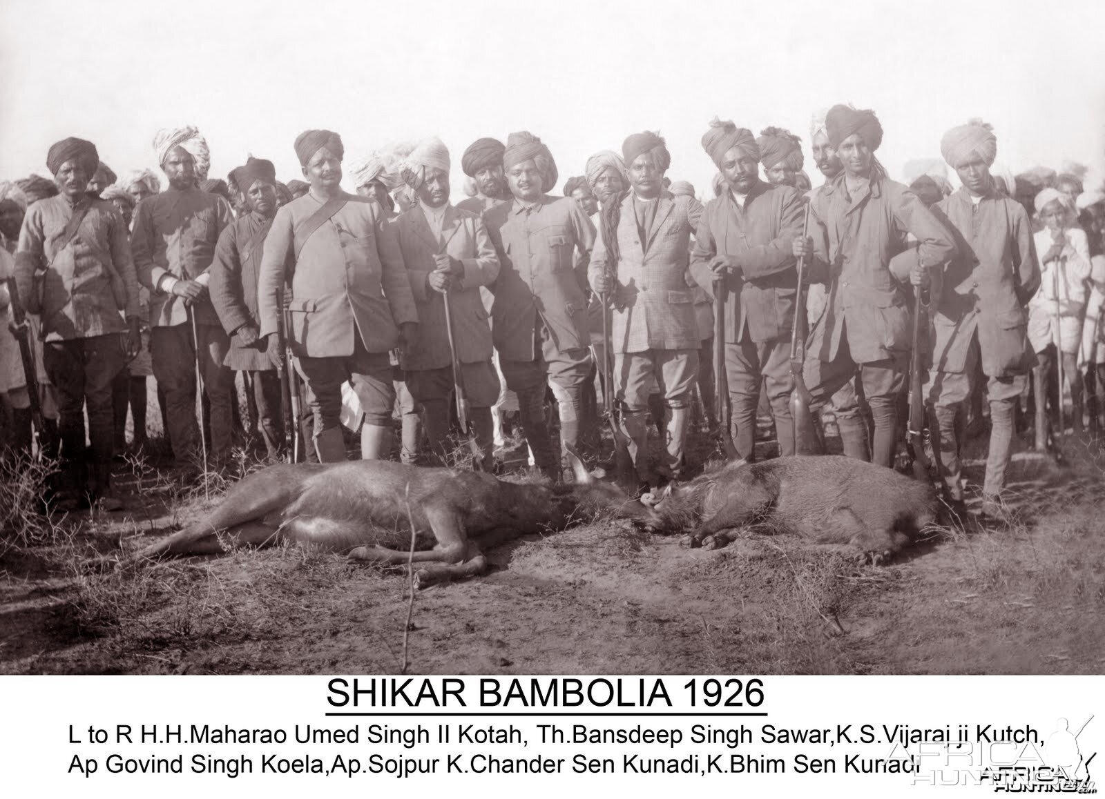 Hunting in Bambolia - 1926