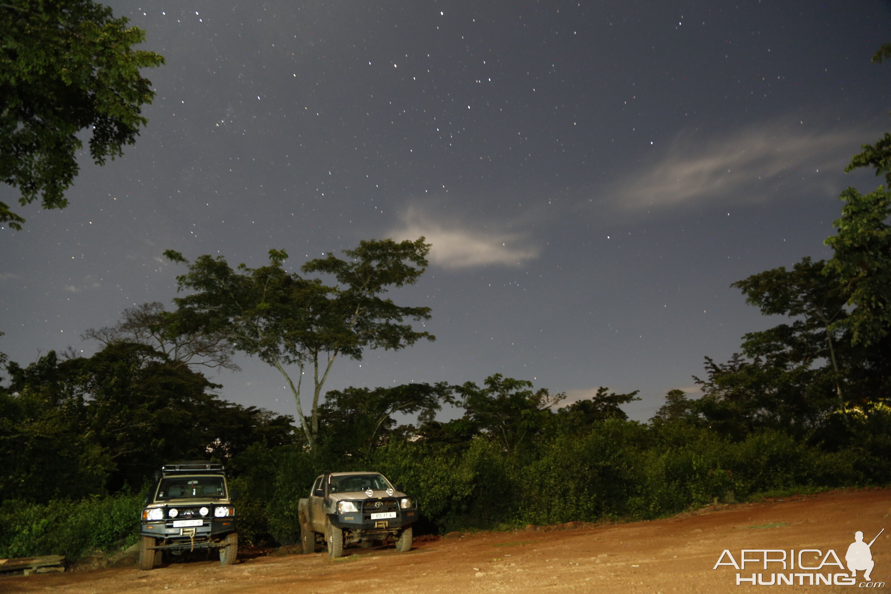 Hunting in Congo