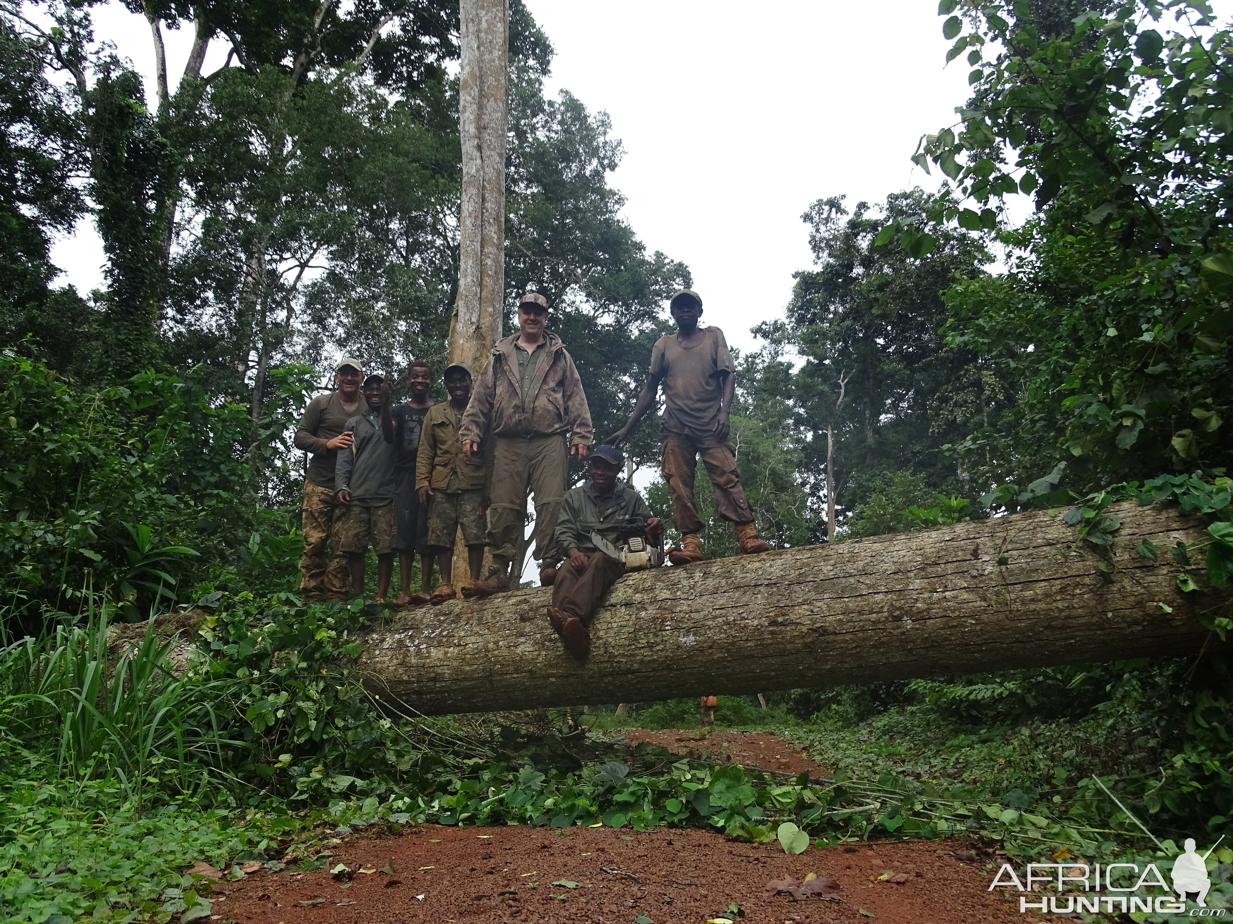 Hunting in Congo