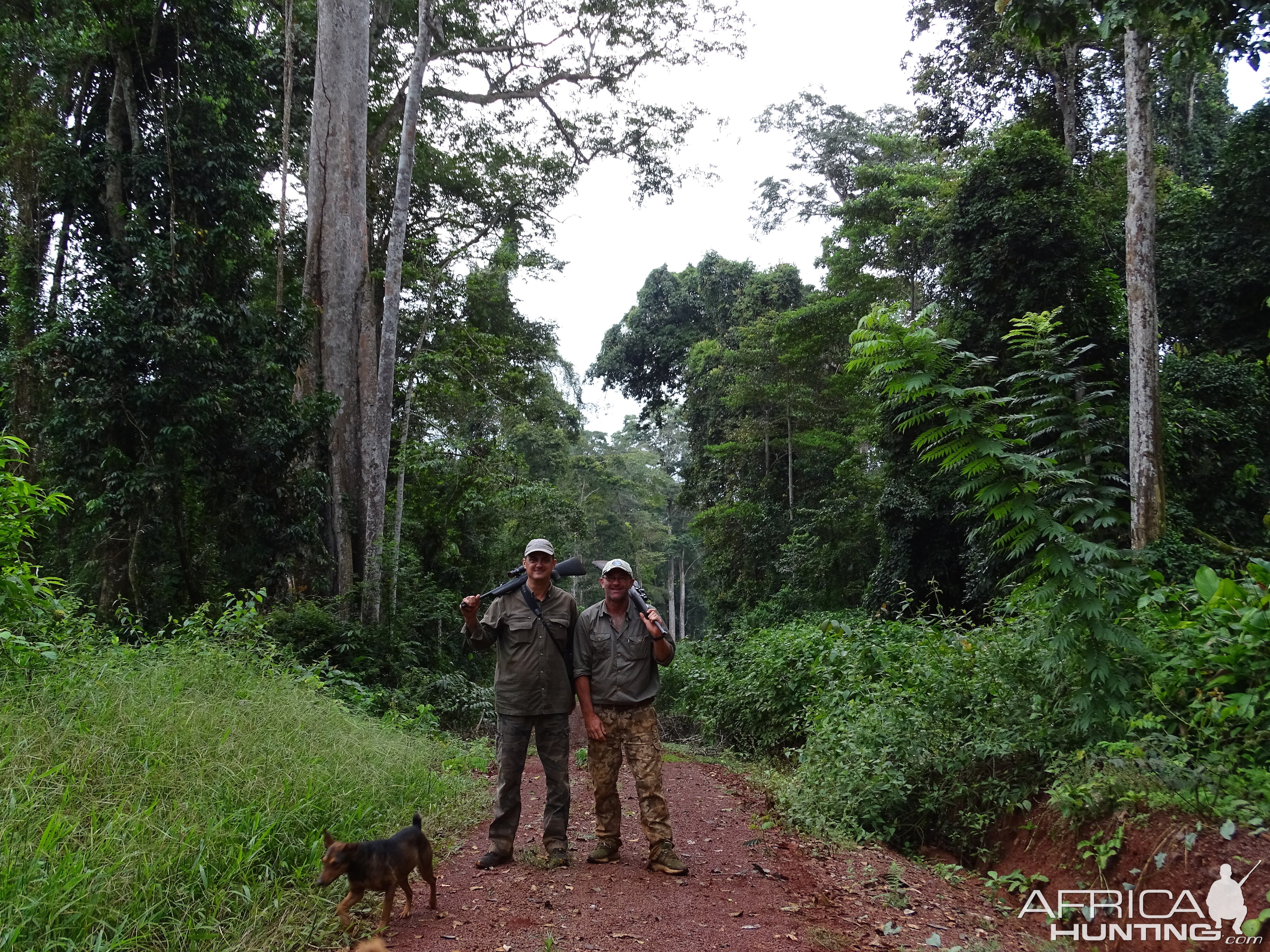 Hunting in Congo