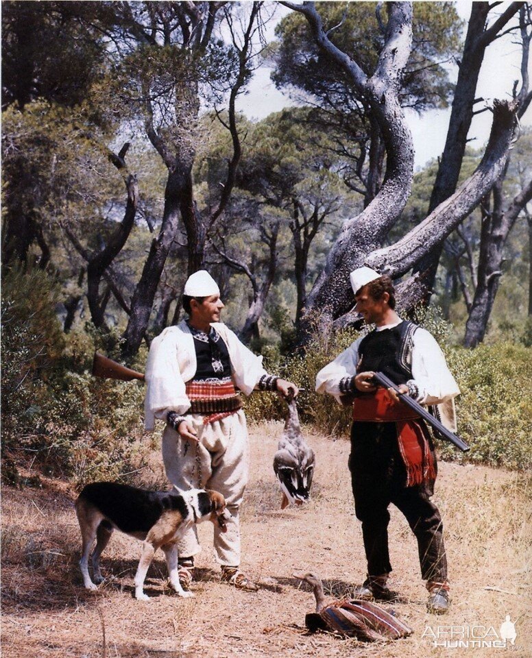 Hunting in rural Albania