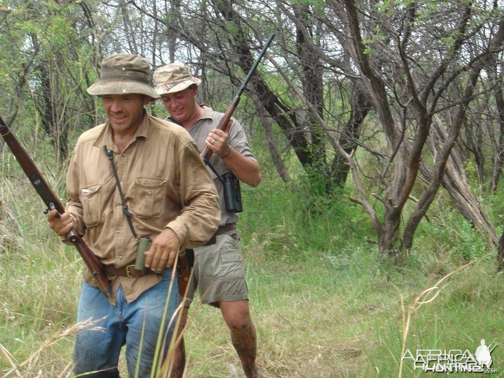 Hunting in the Caprivi Namibia with Van Heerden Safaris