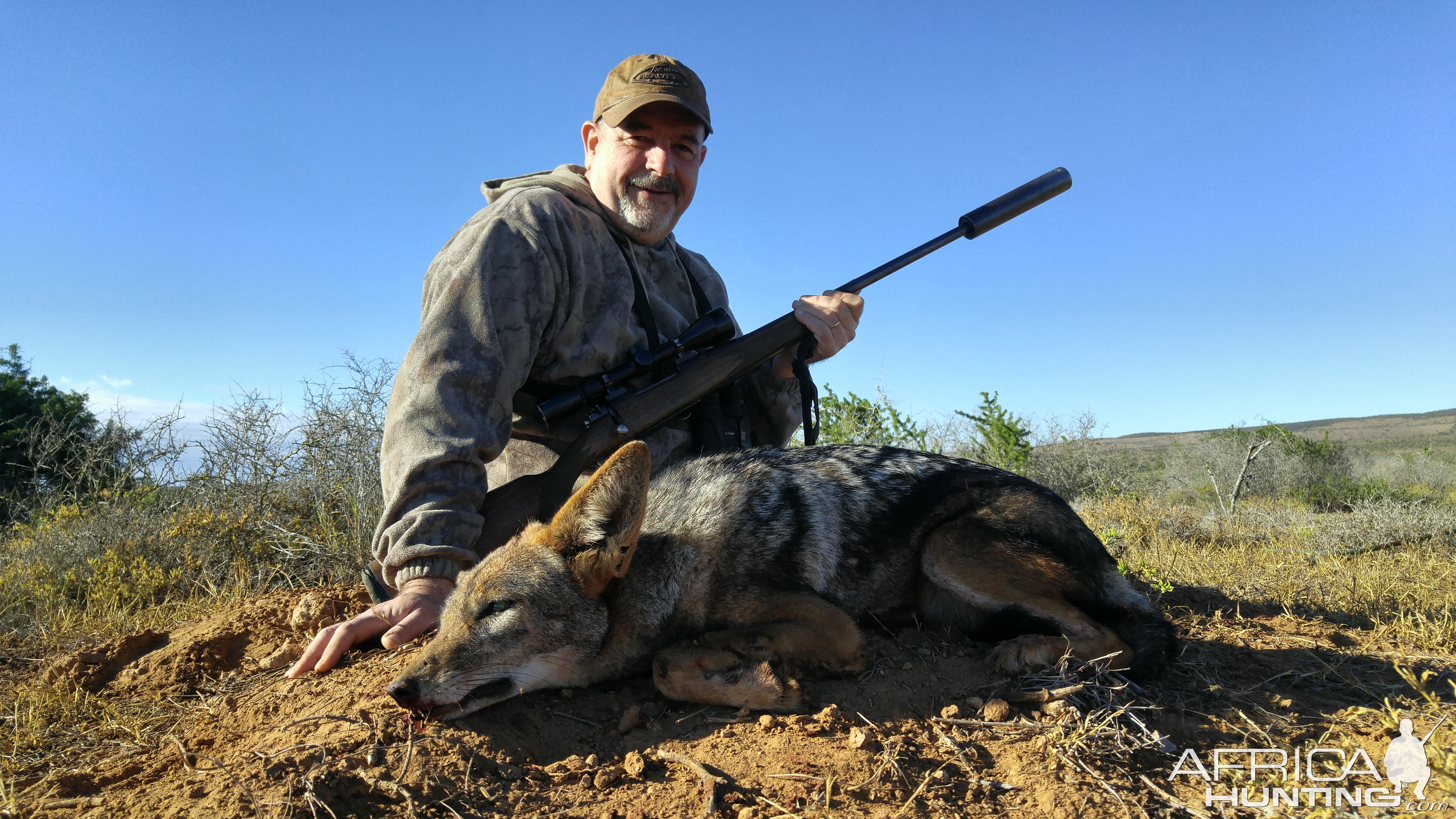 Hunting Jackal in South Africa