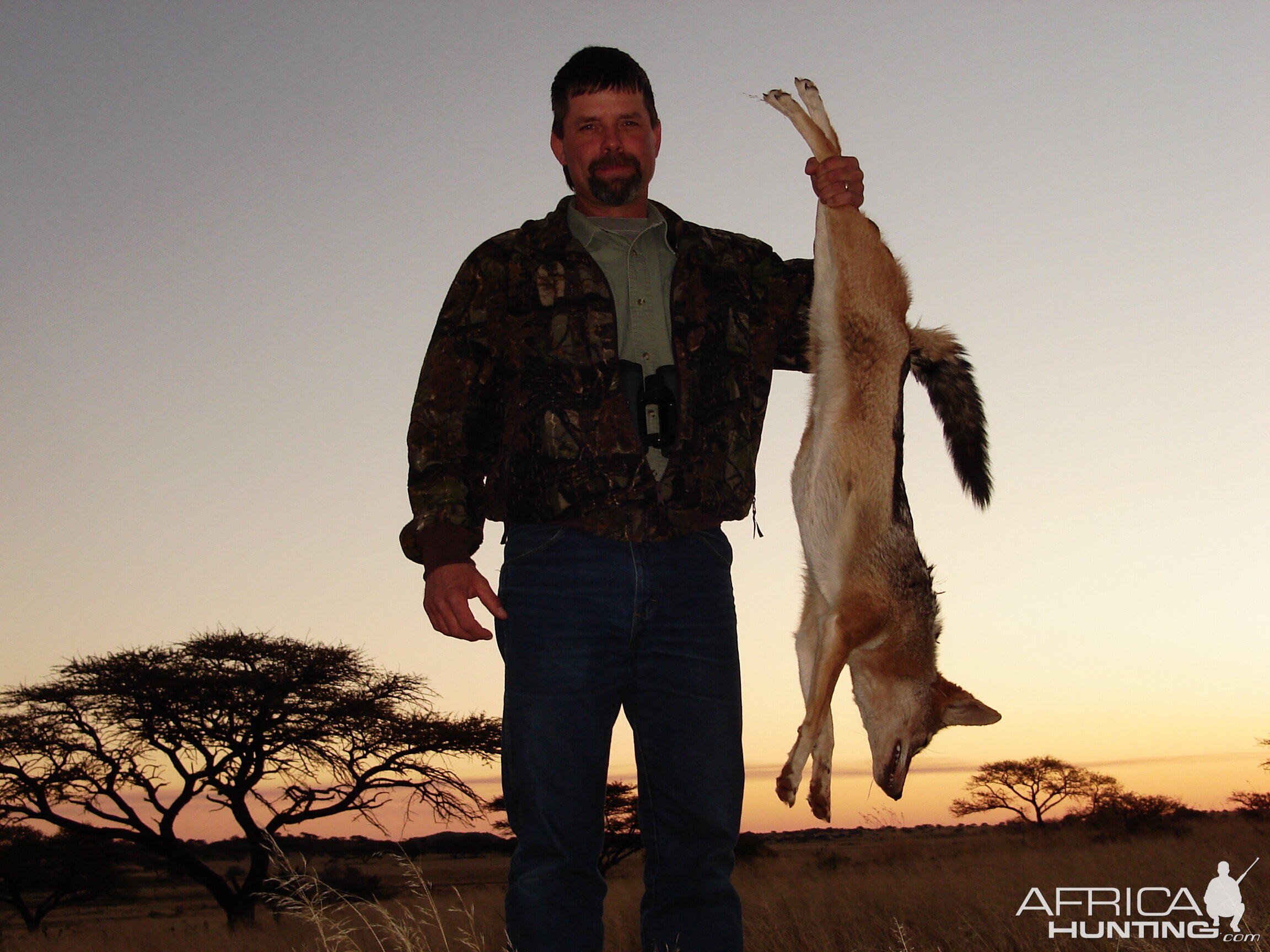 Hunting Jackal with Wintershoek Johnny Vivier Safaris in SA