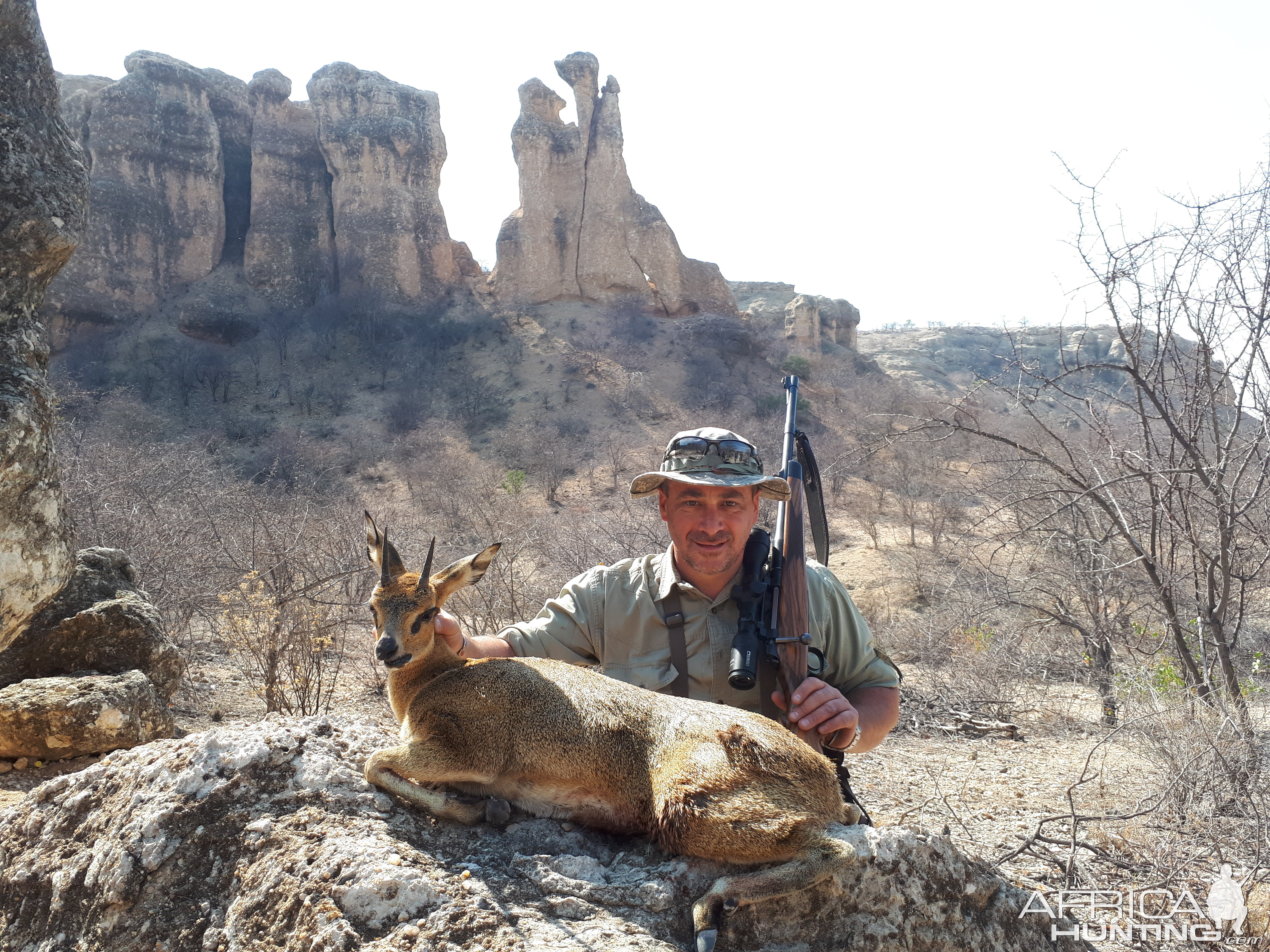 Hunting Klipspringer in Namibia