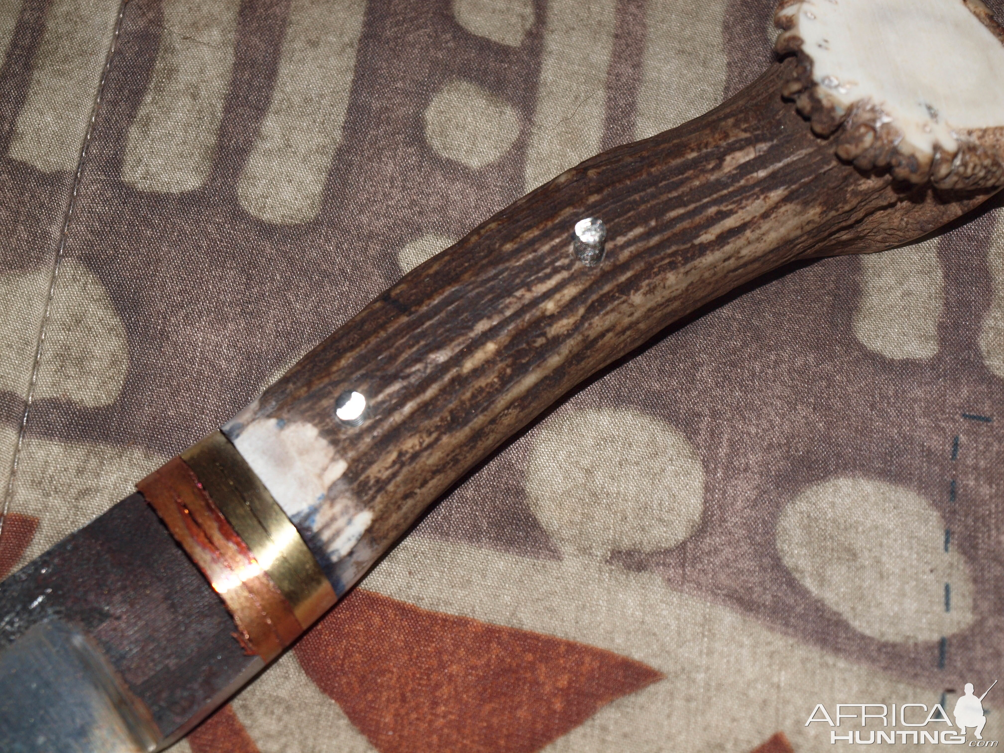 Hunting knife for the Black powder hunt