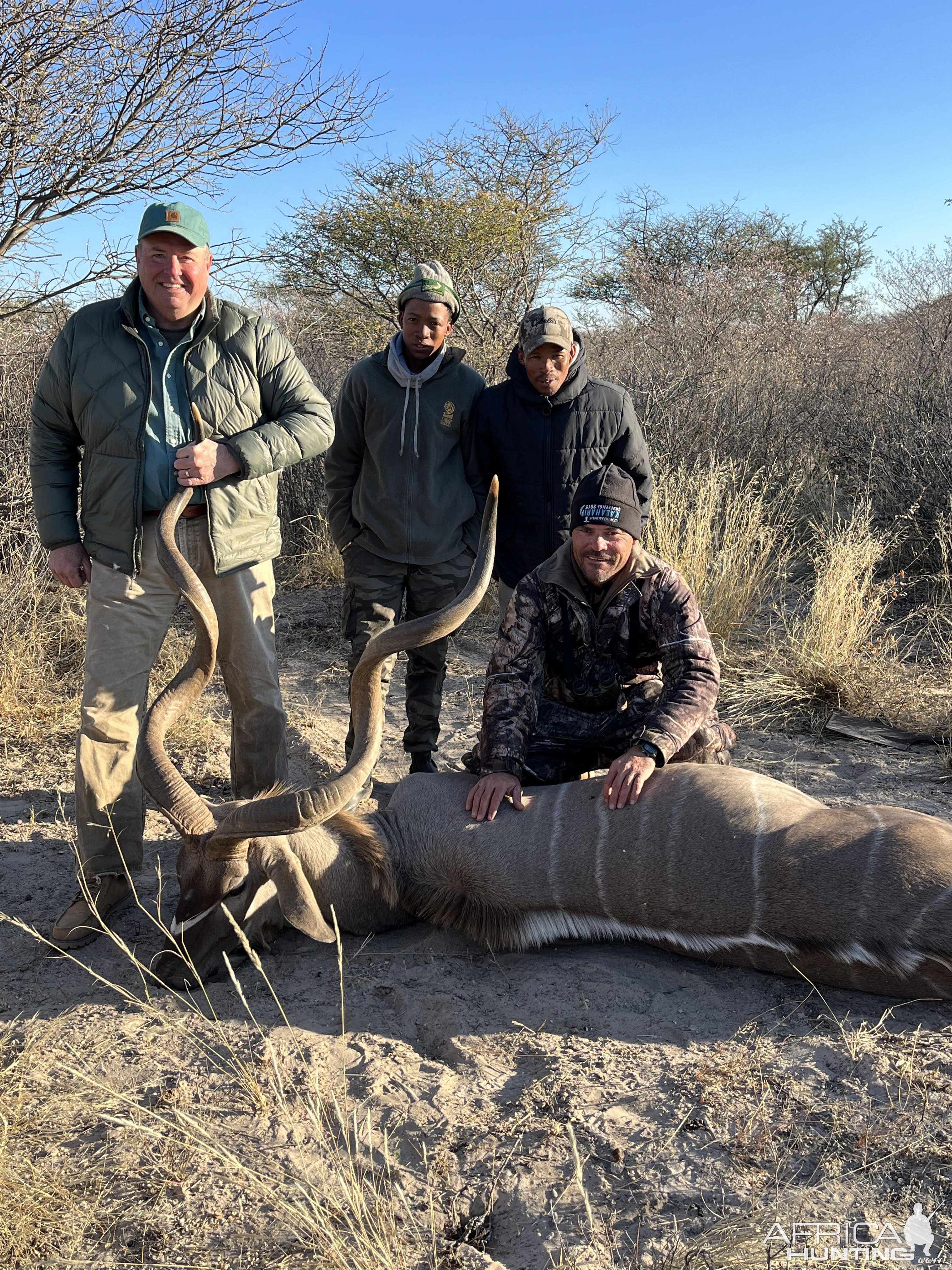 Hunting Kudu Botswana