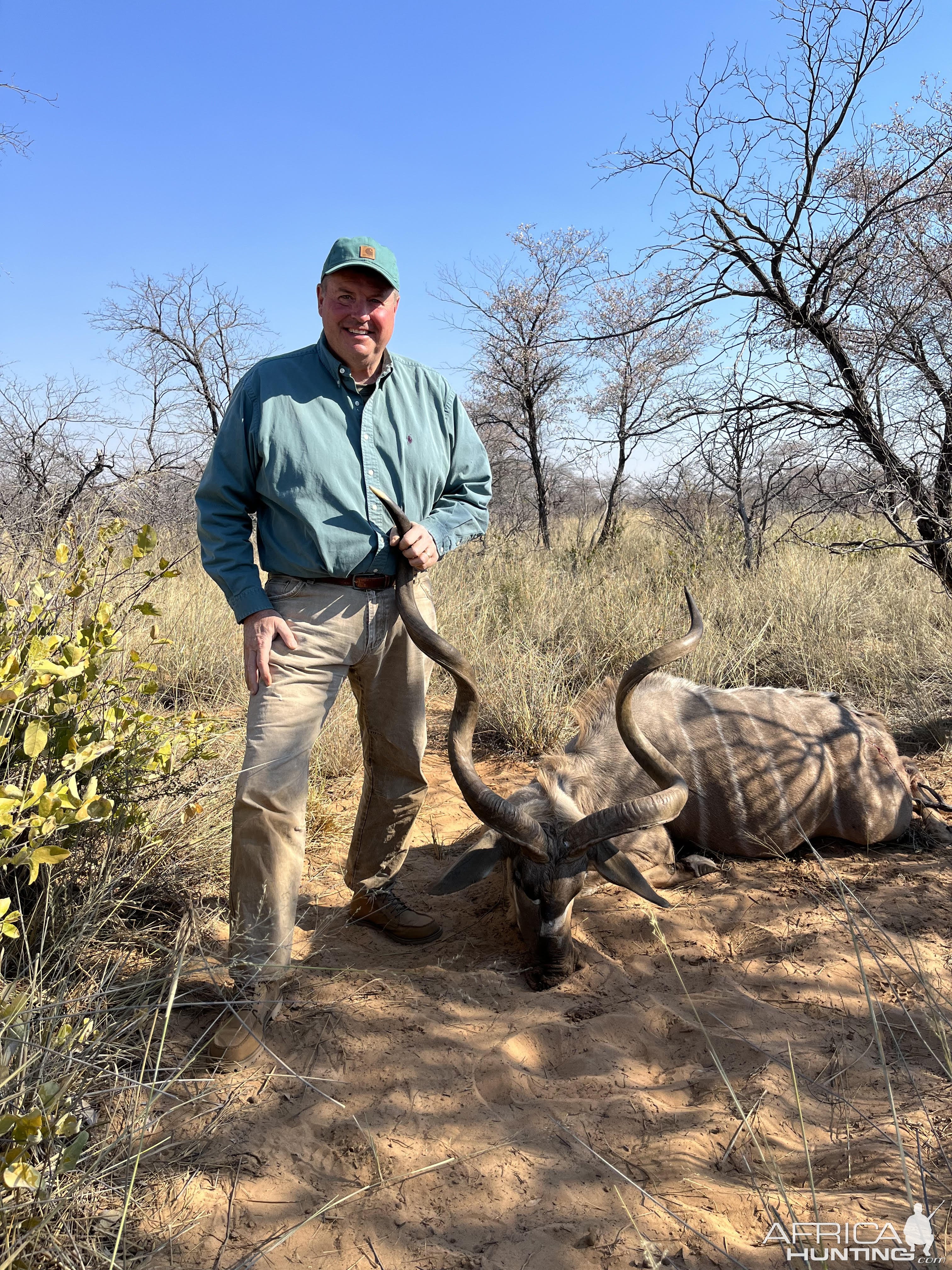 Hunting Kudu Botswana