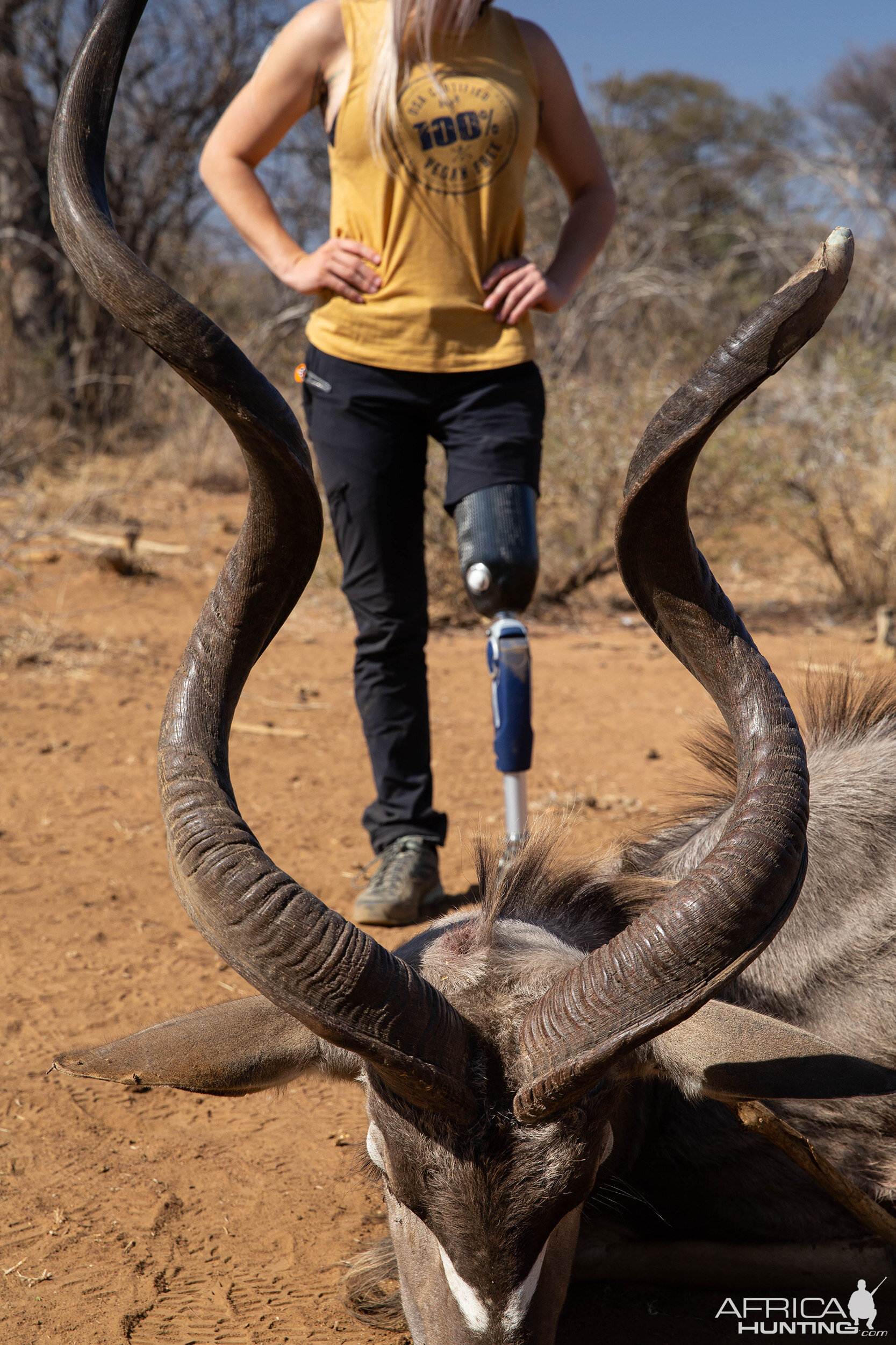 Hunting Kudu in Namibia