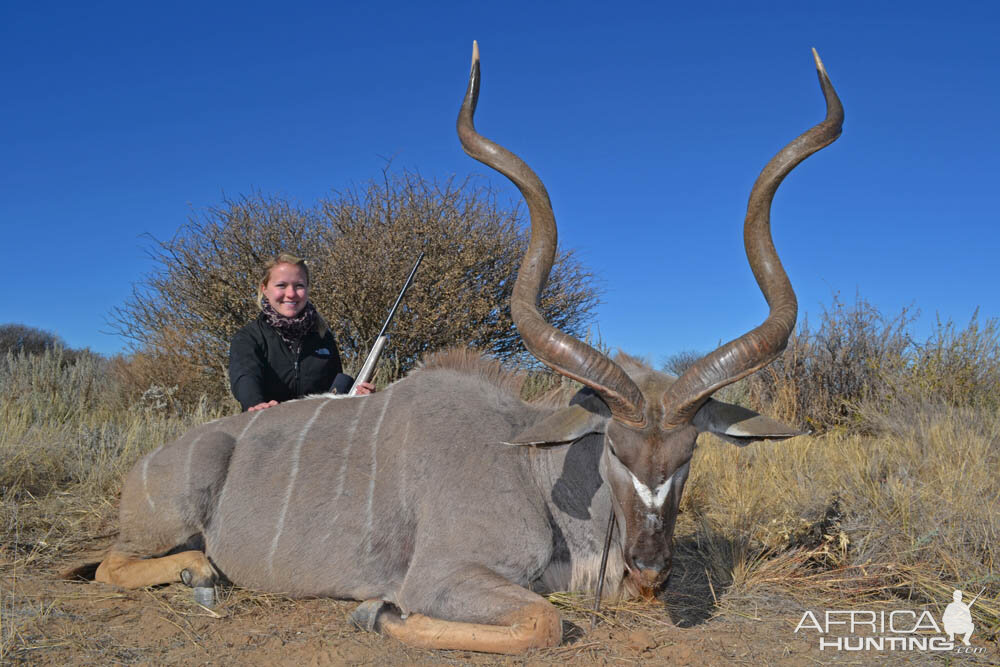 Hunting Kudu in Namibia