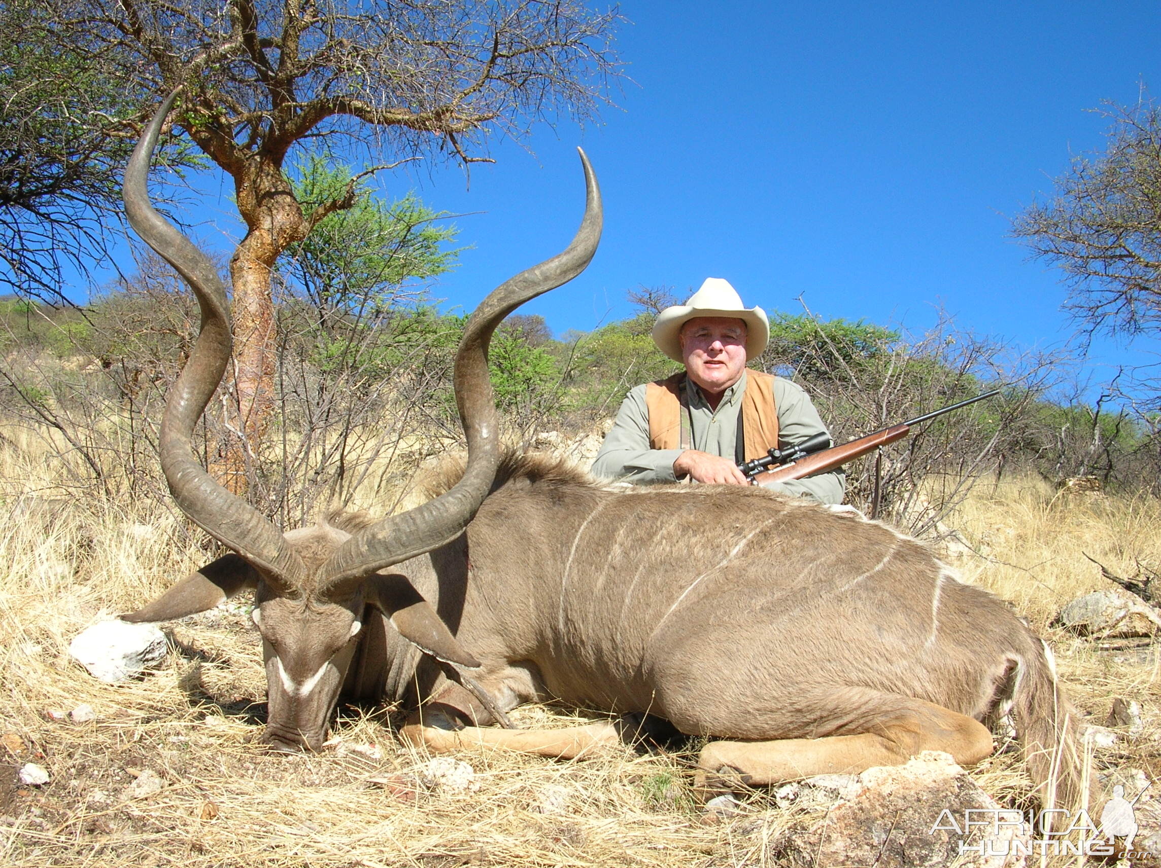 Hunting Kudu in Namibia