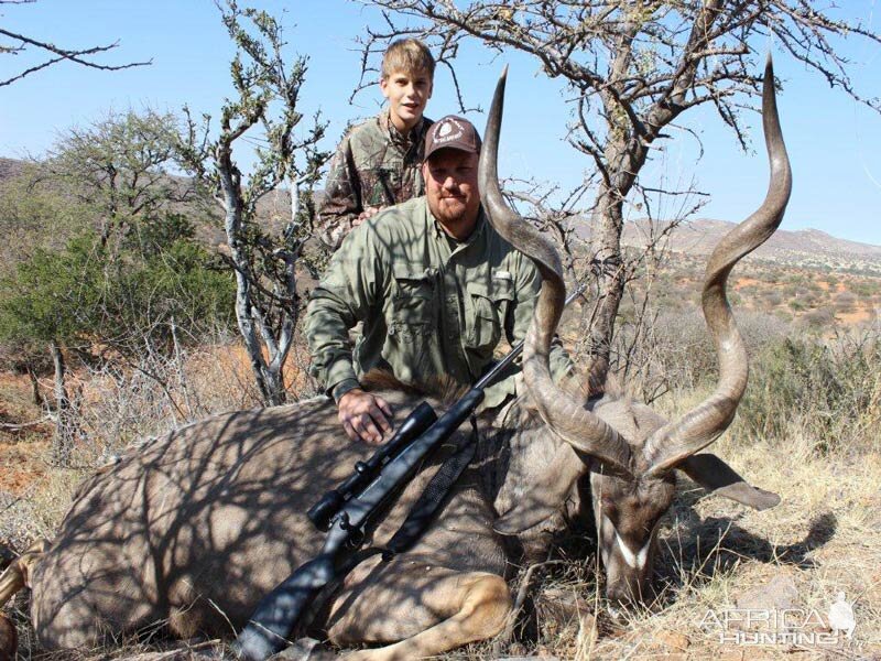 Hunting Kudu in Namibia