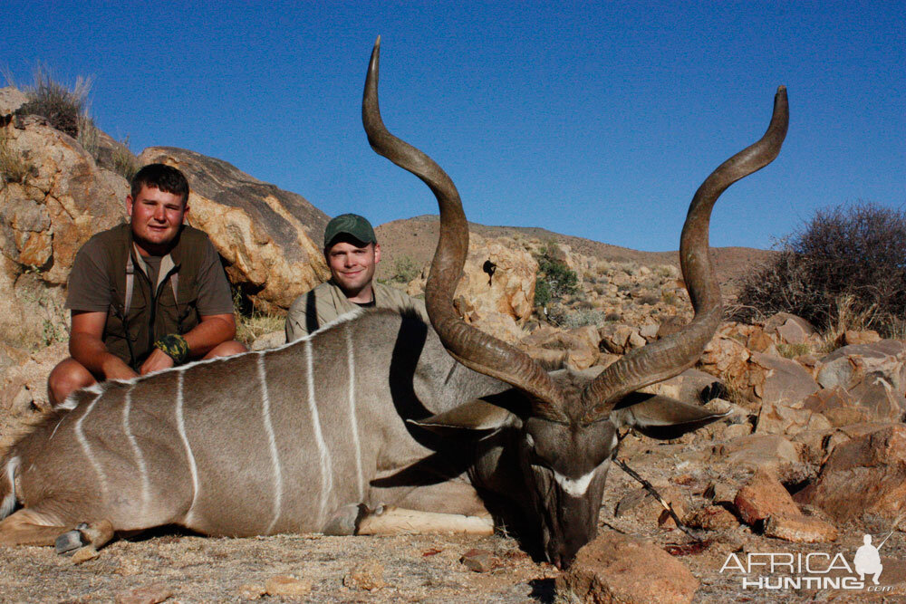 Hunting Kudu in Namibia