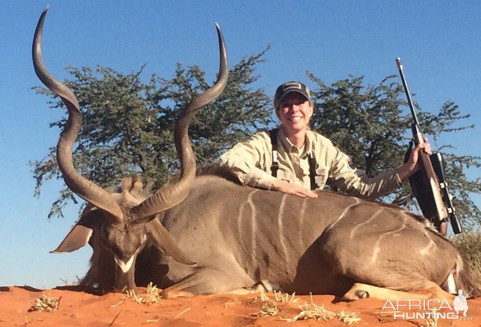 Hunting Kudu in Namibia