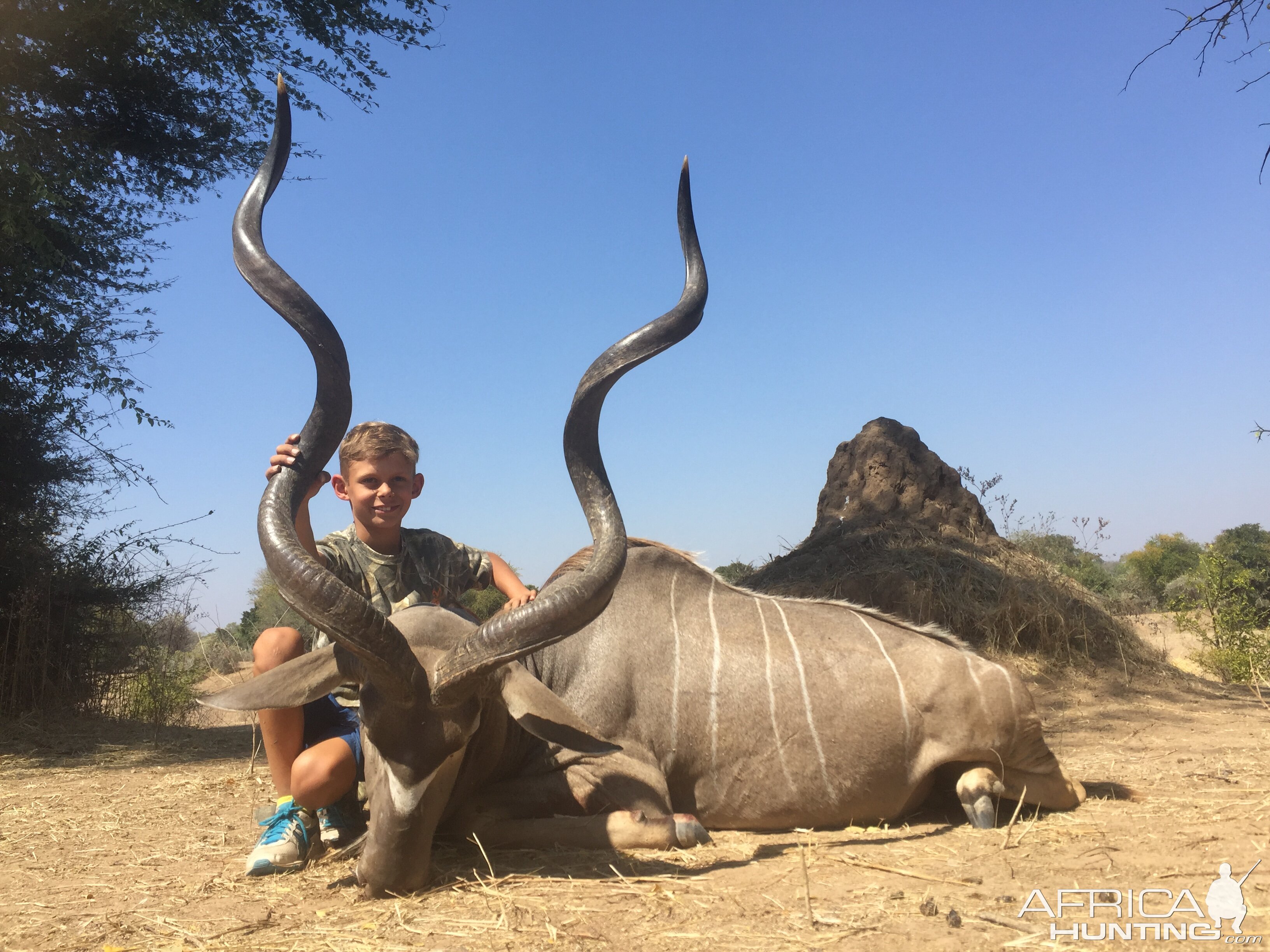 Hunting Kudu in Zimbabwe