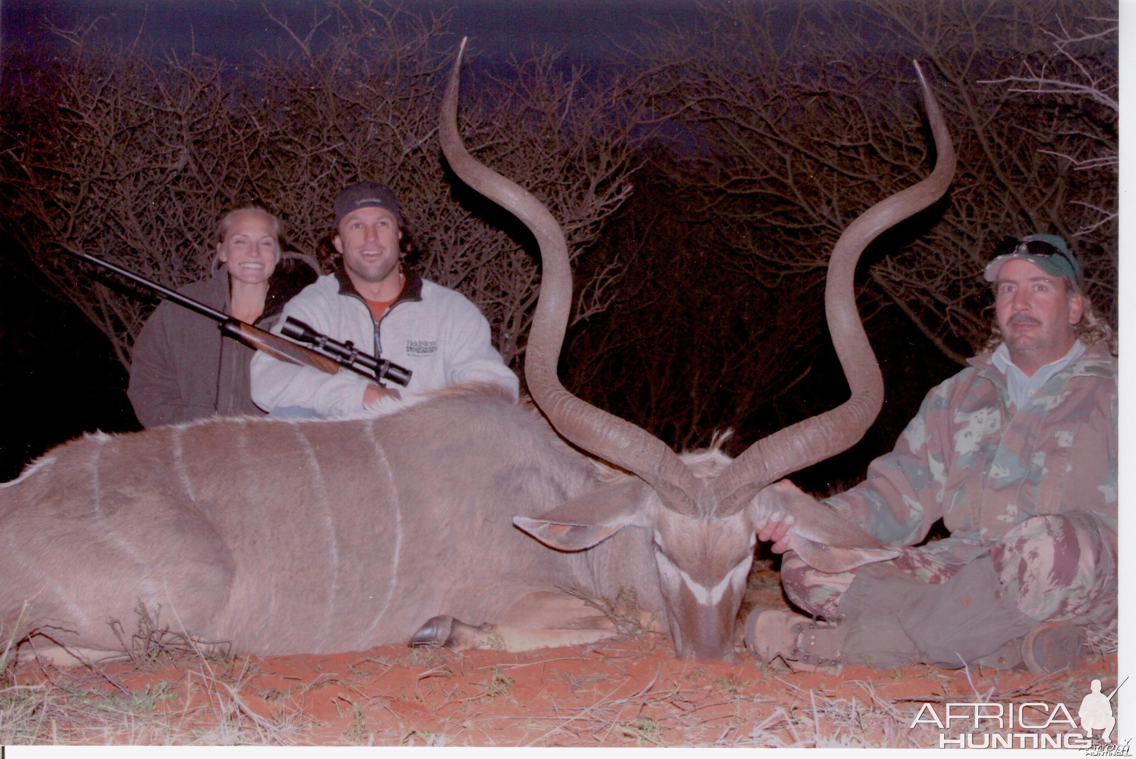 Hunting Kudu with Wintershoek Johnny Vivier Safaris in SA