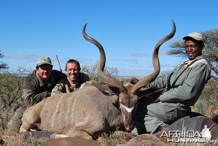 Hunting Kudu with Wintershoek Johnny Vivier Safaris in SA