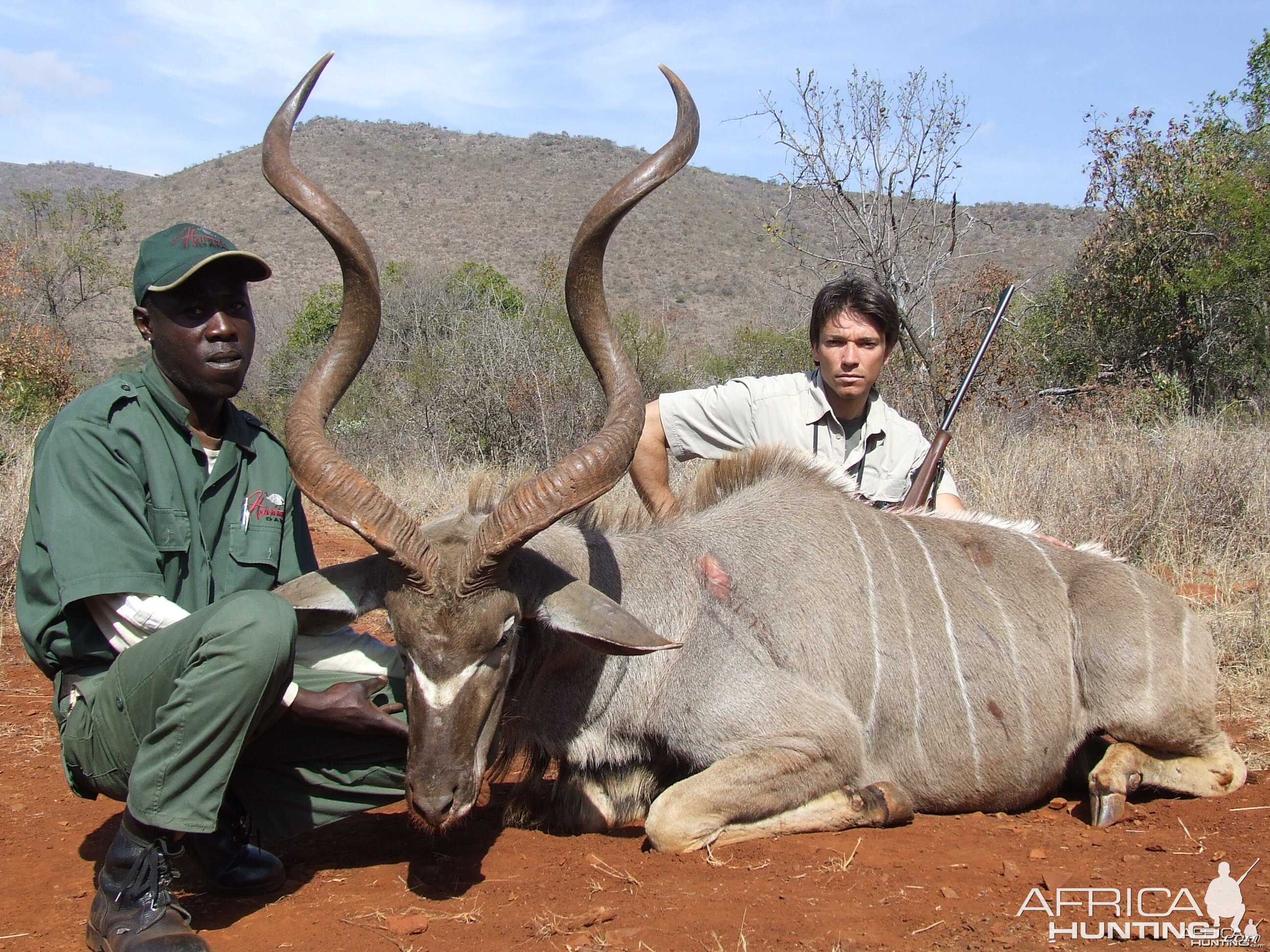 Hunting Kudu with Wintershoek Johnny Vivier Safaris in SA