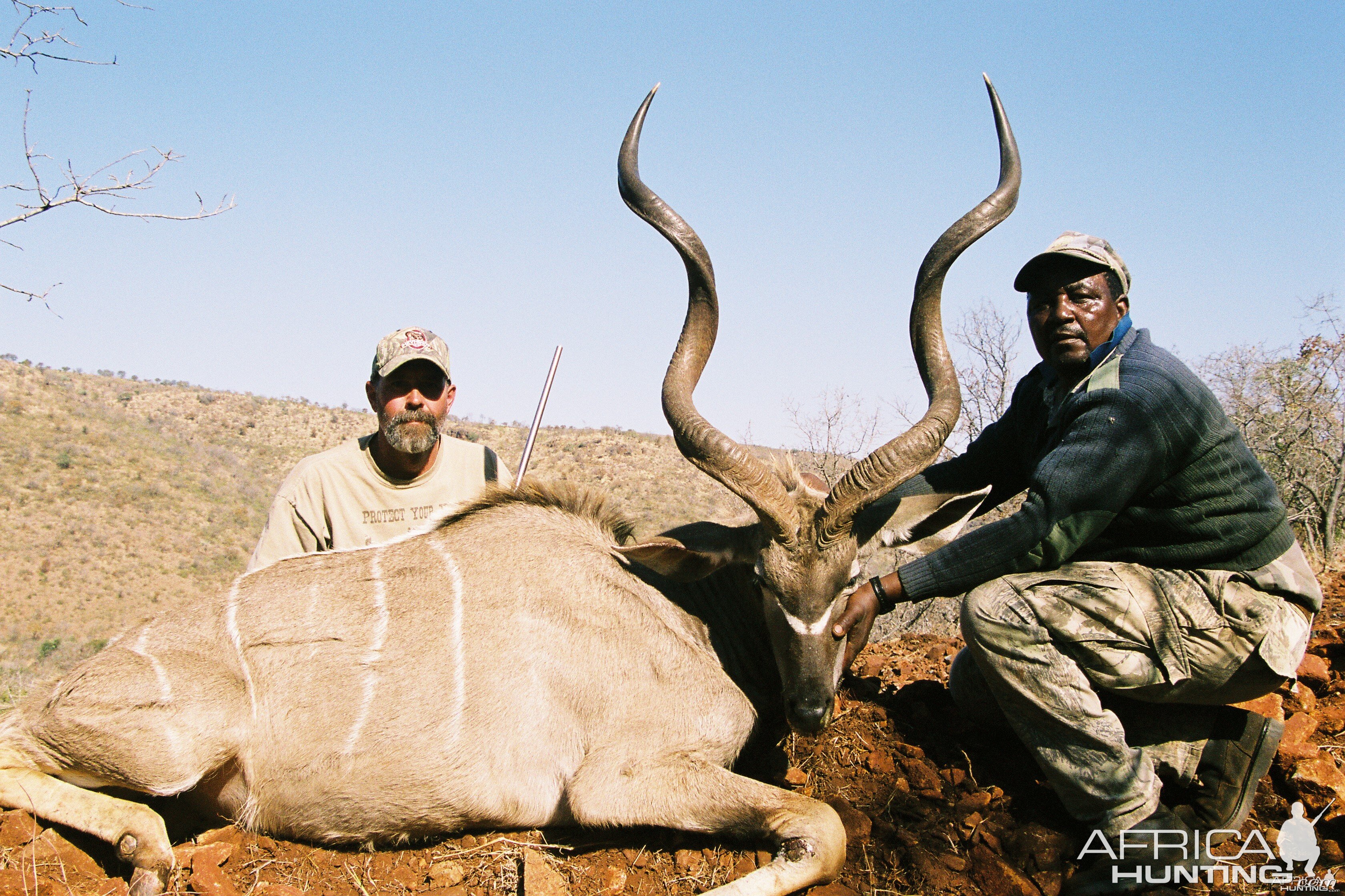 Hunting Kudu with Wintershoek Johnny Vivier Safaris in SA