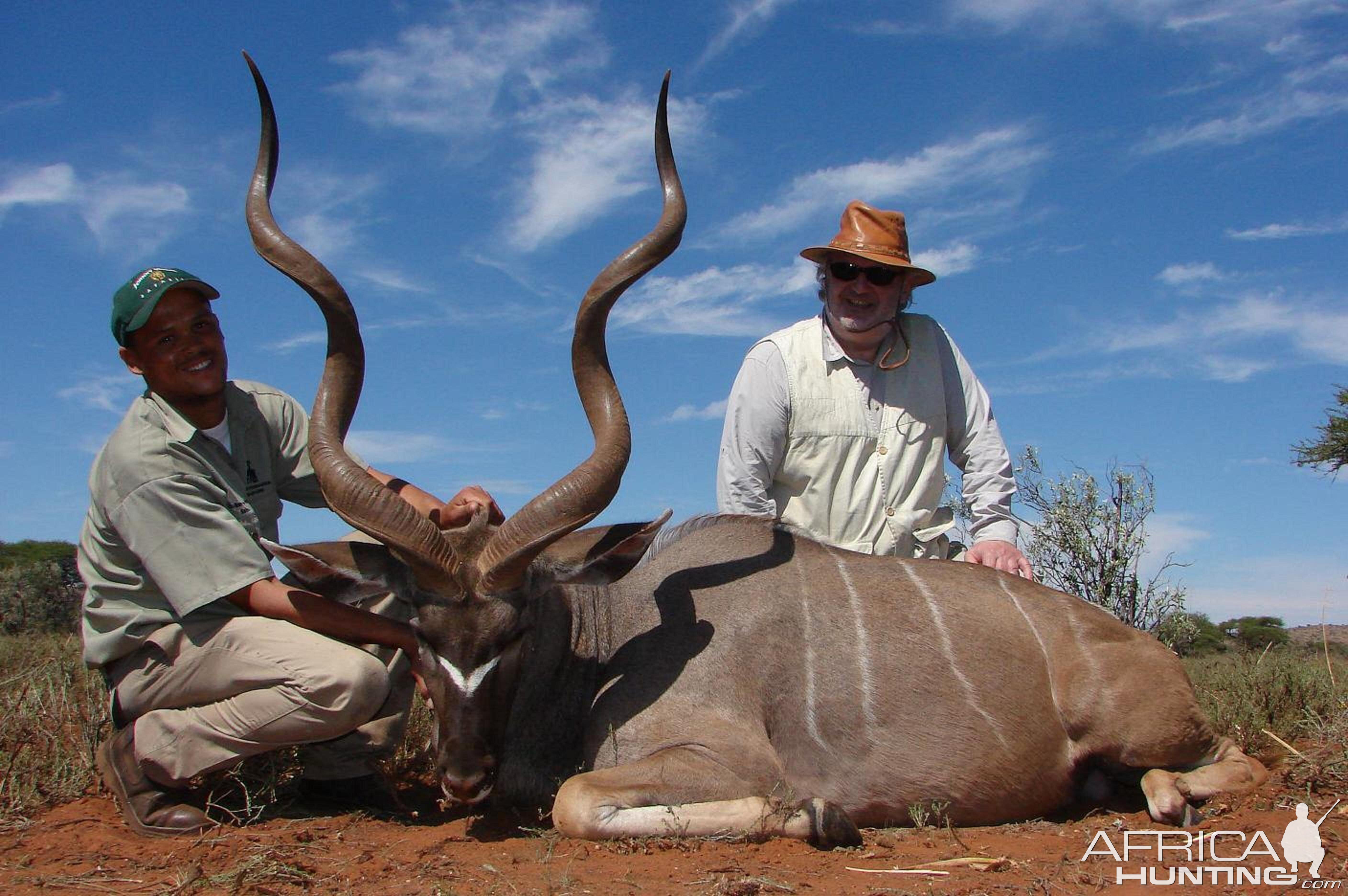 Hunting Kudu with Wintershoek Johnny Vivier Safaris in SA