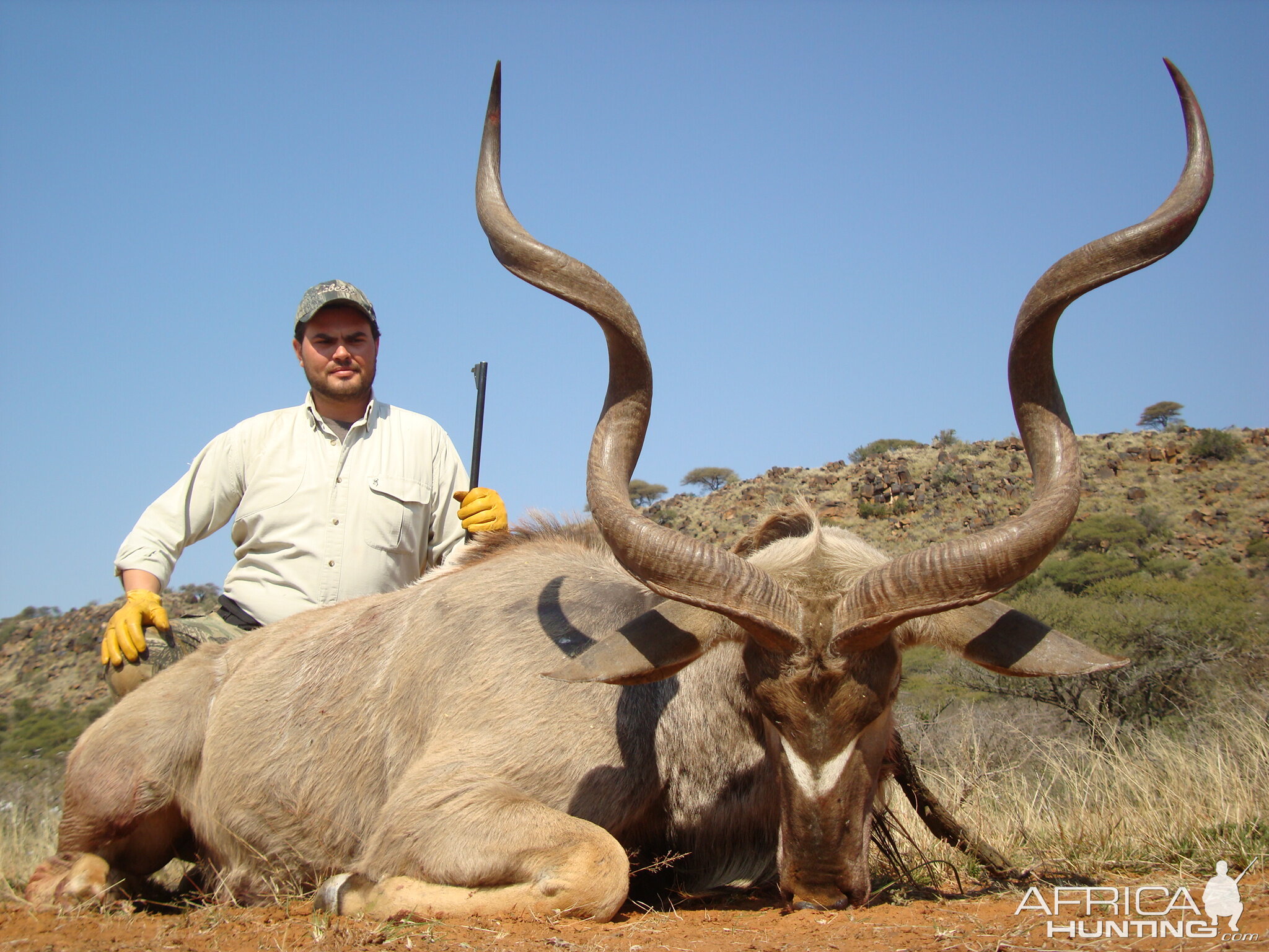 Hunting Kudu with Wintershoek Johnny Vivier Safaris in SA