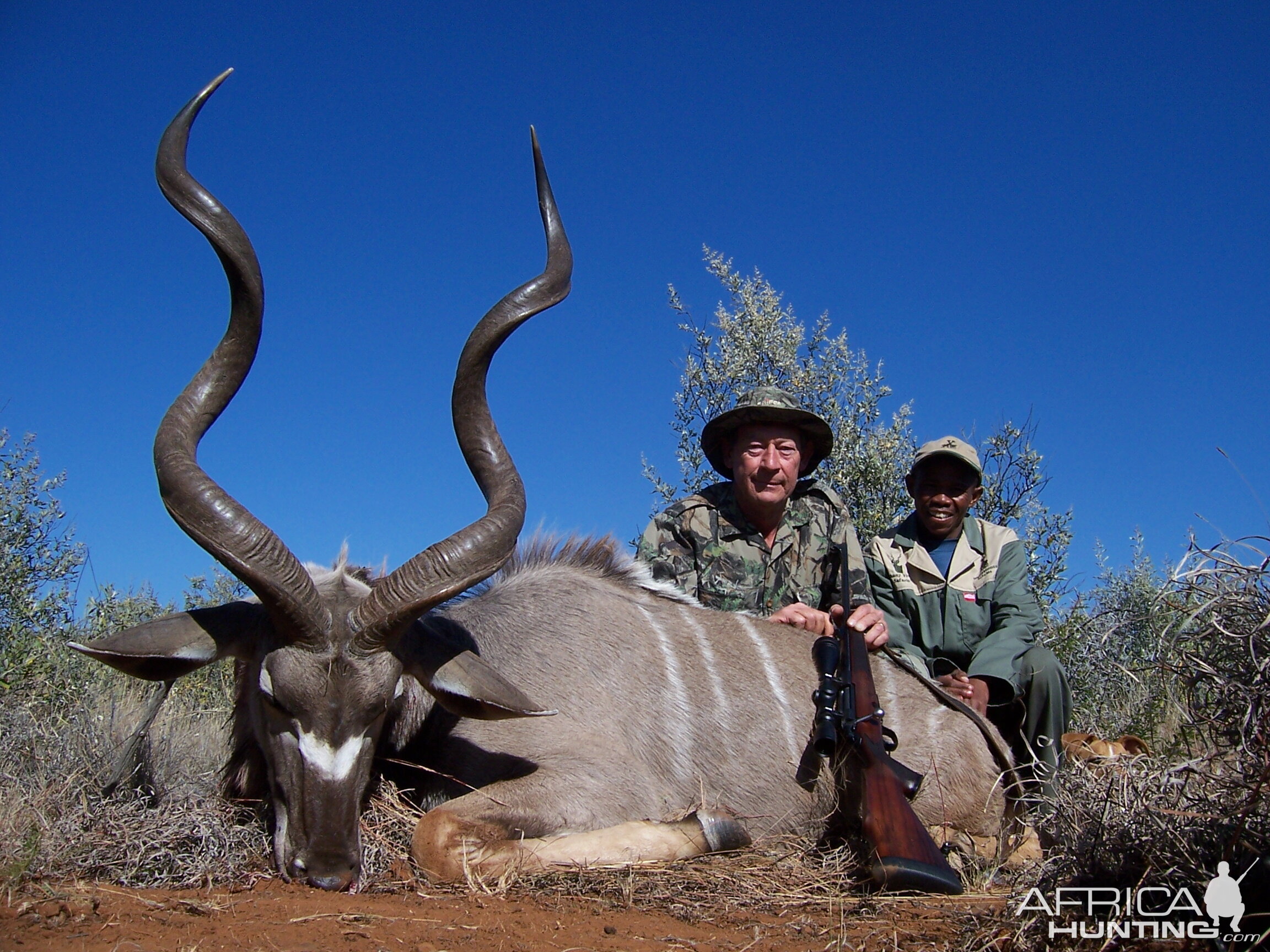 Hunting Kudu with Wintershoek Johnny Vivier Safaris in SA