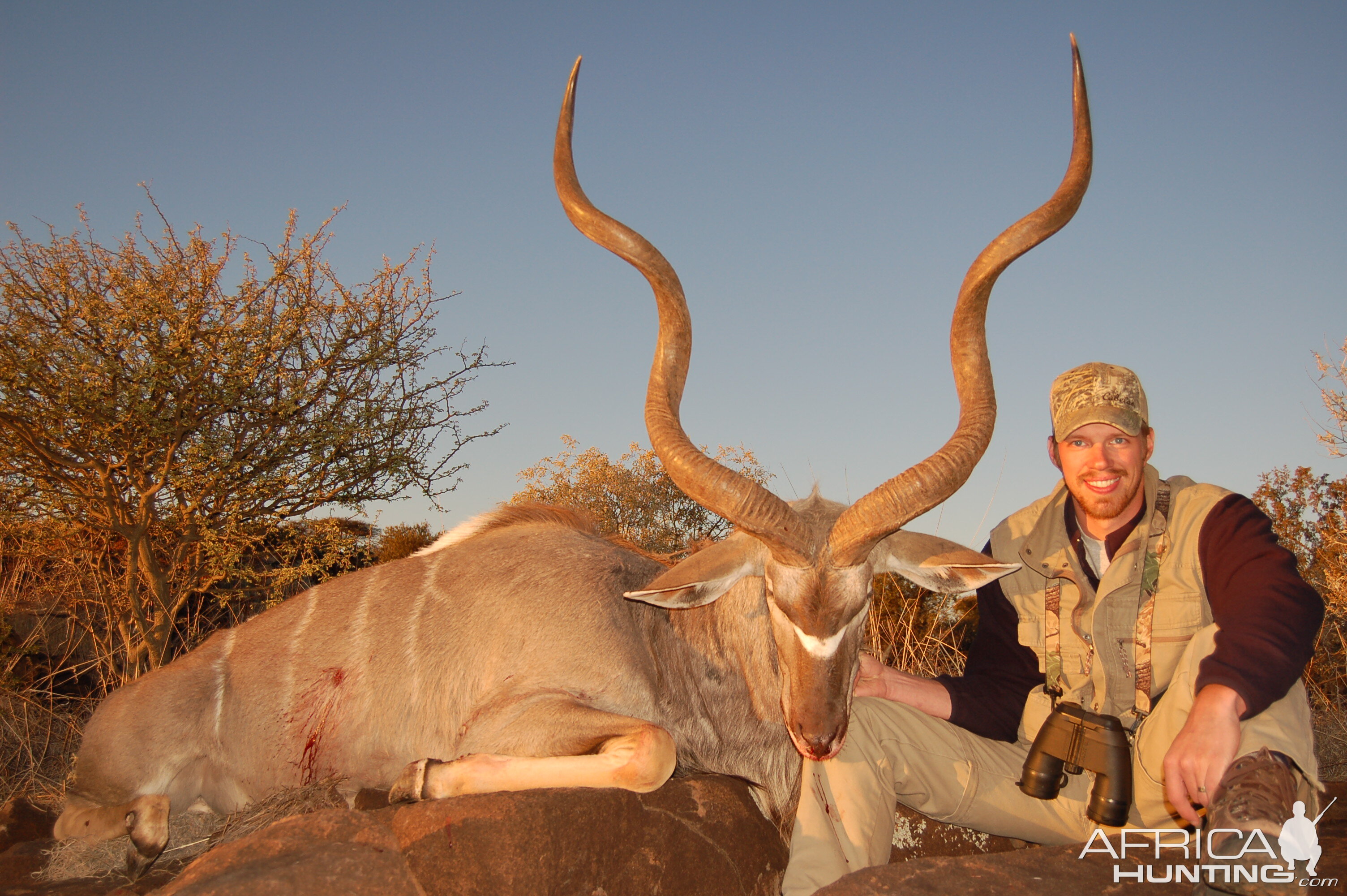 Hunting Kudu with Wintershoek Johnny Vivier Safaris in SA