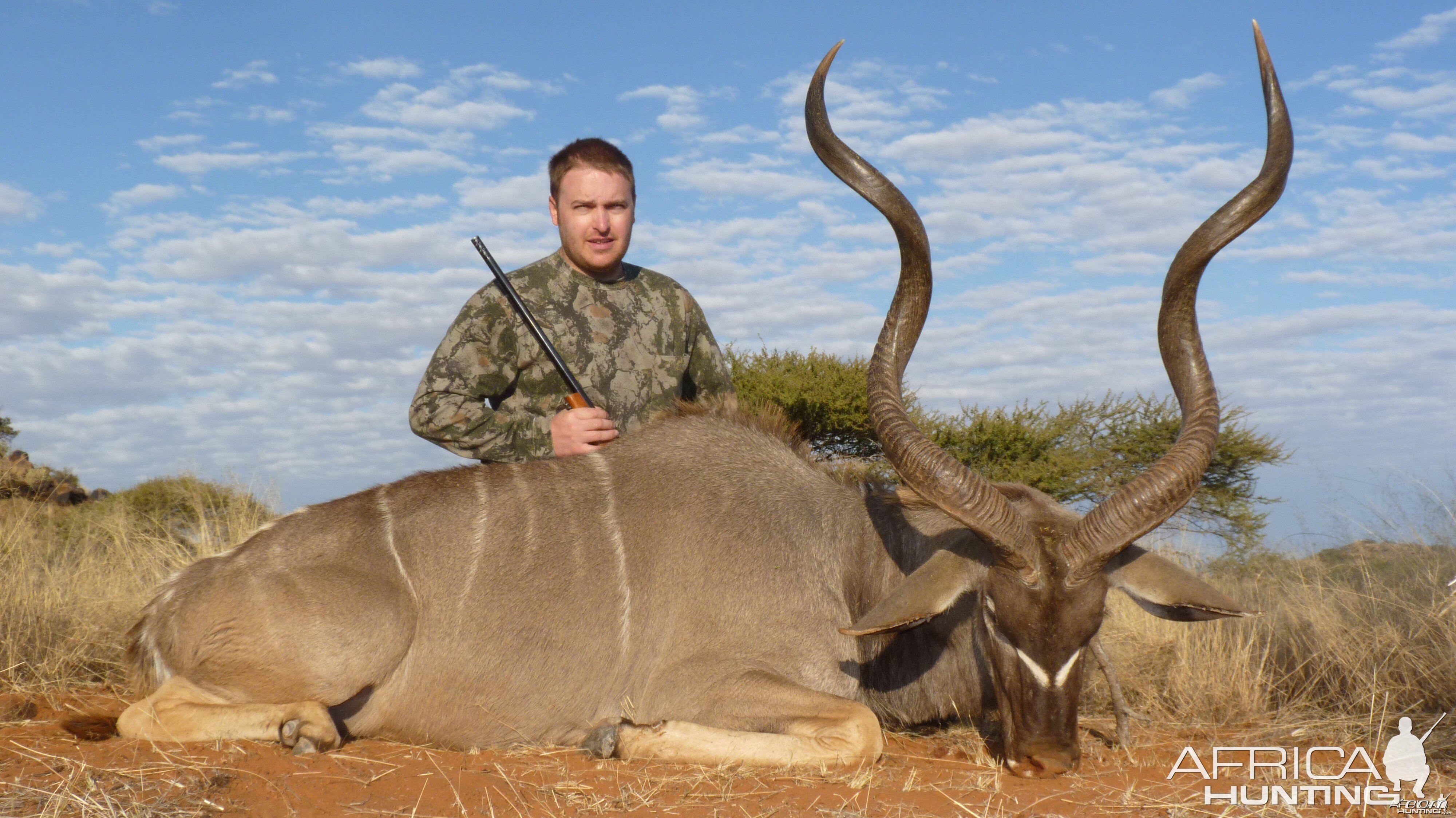 Hunting Kudu with Wintershoek Johnny Vivier Safaris in SA