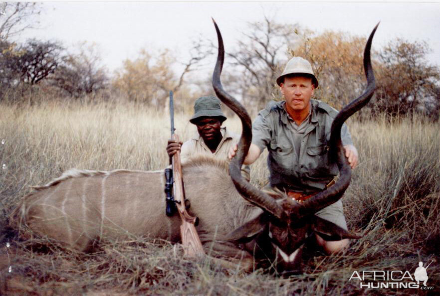 Hunting Kudu with Wintershoek Johnny Vivier Safaris in SA