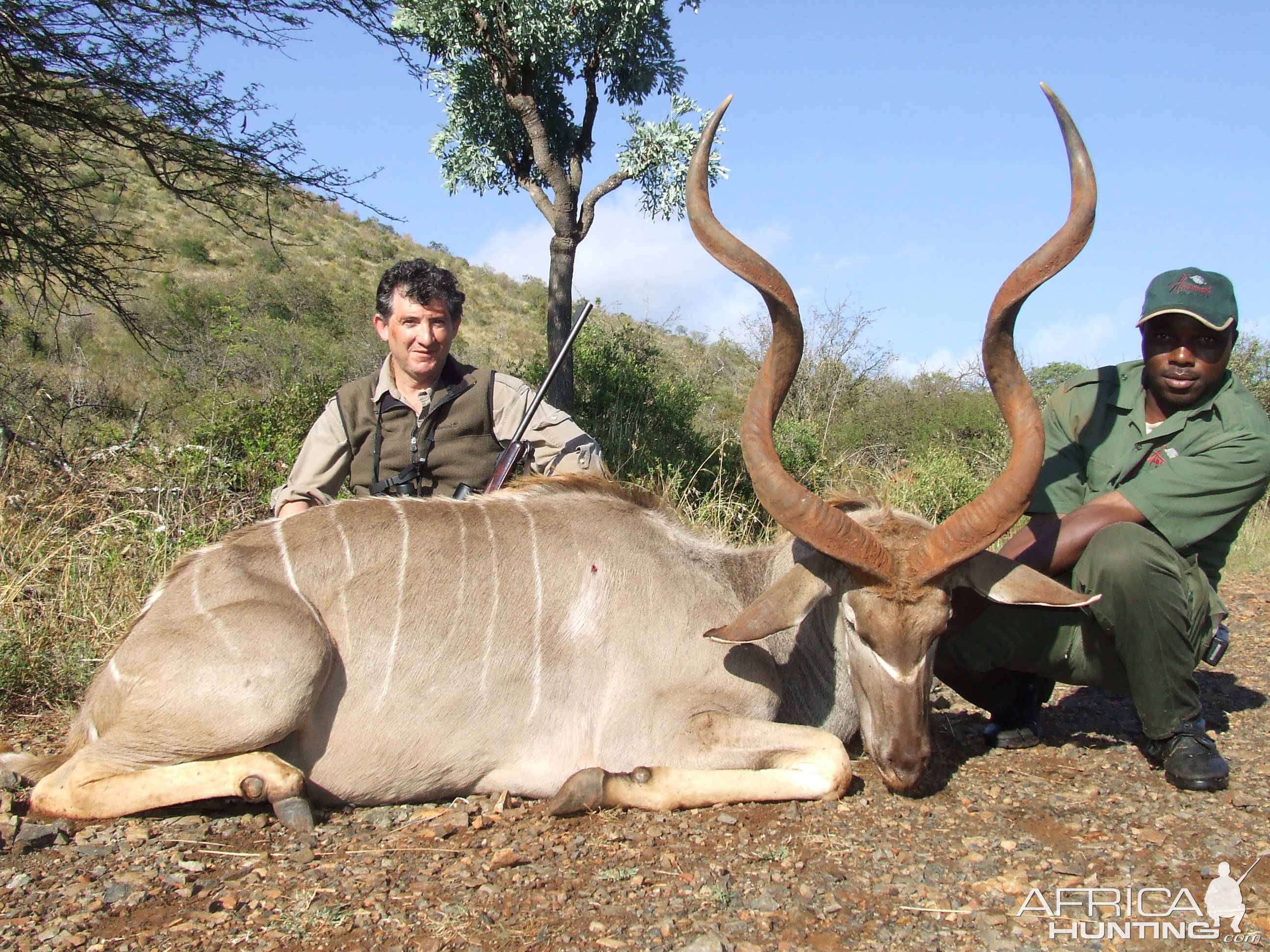 Hunting Kudu with Wintershoek Johnny Vivier Safaris in SA