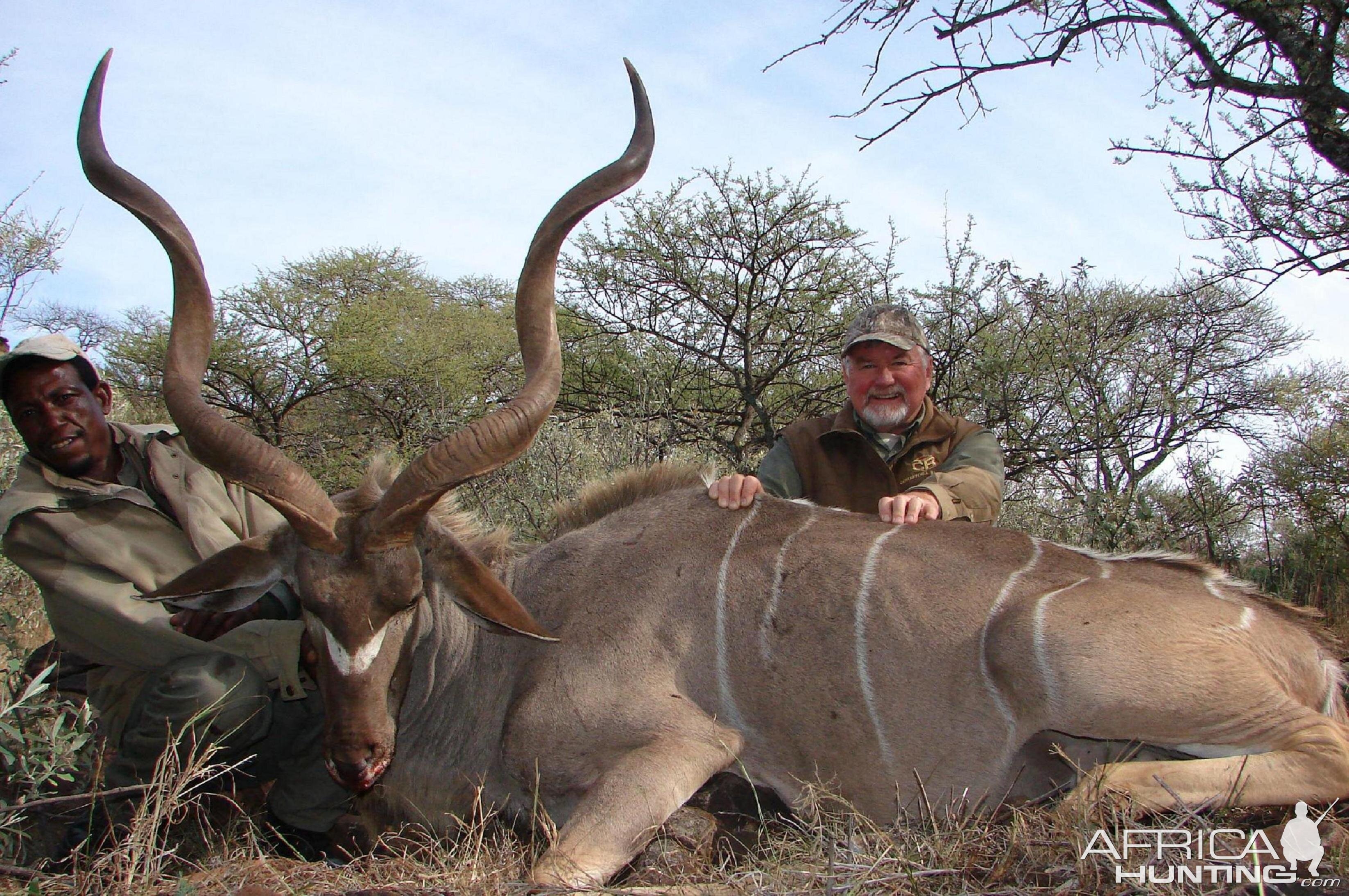 Hunting Kudu with Wintershoek Johnny Vivier Safaris in SA