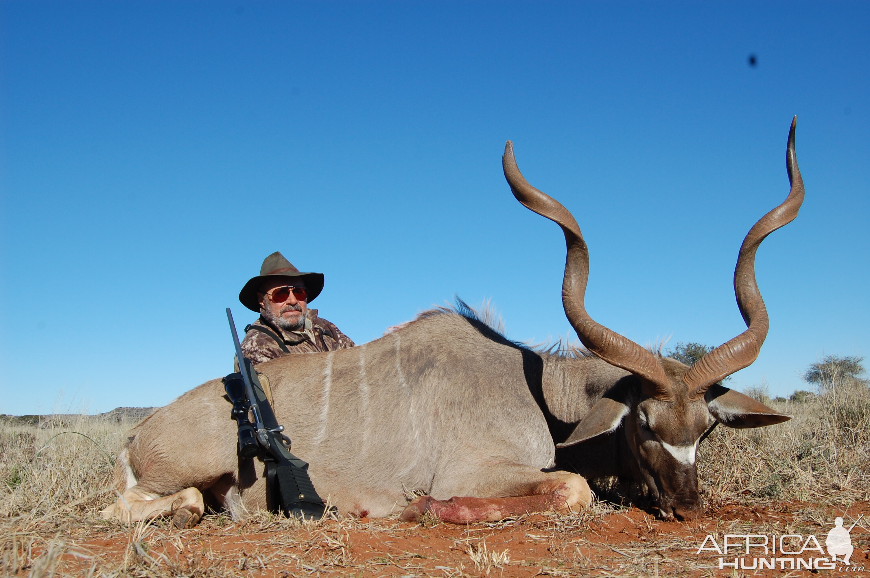 Hunting Kudu with Wintershoek Johnny Vivier Safaris in SA