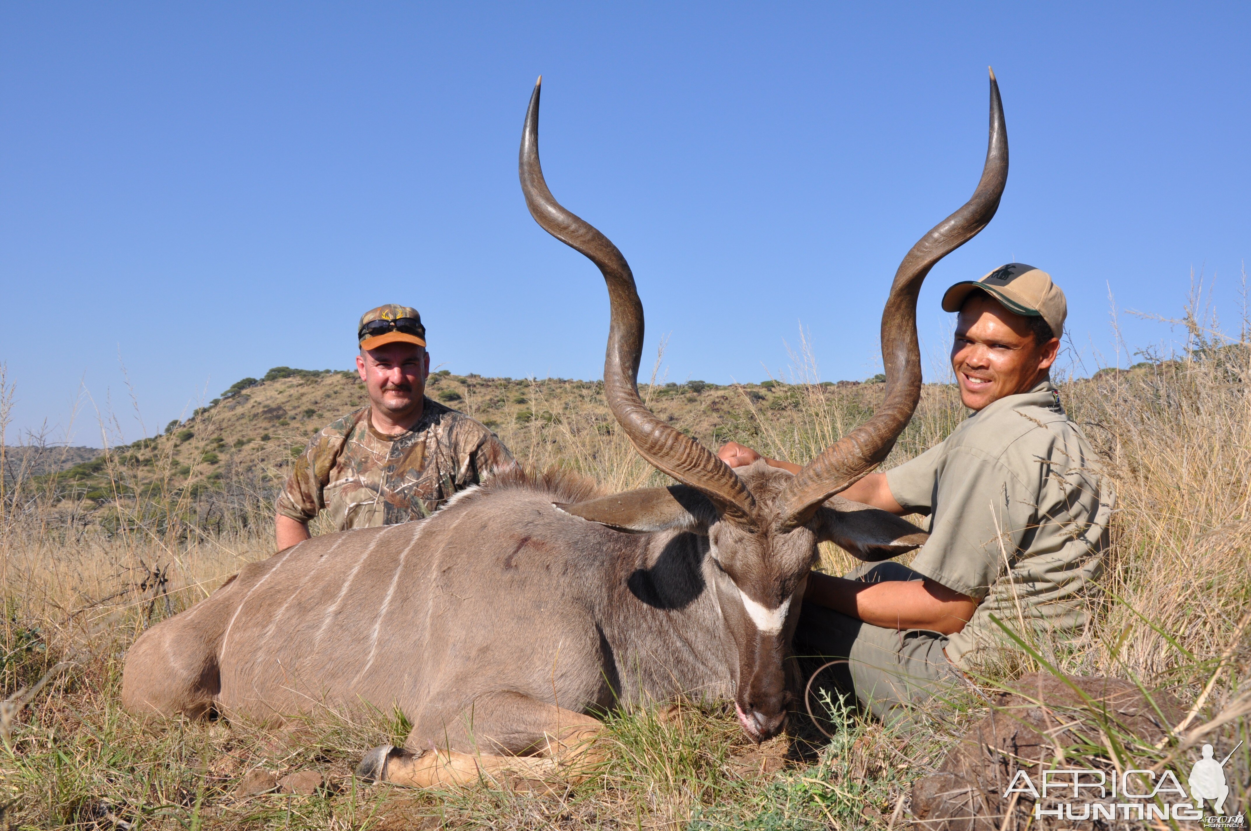 Hunting Kudu with Wintershoek Johnny Vivier Safaris in SA