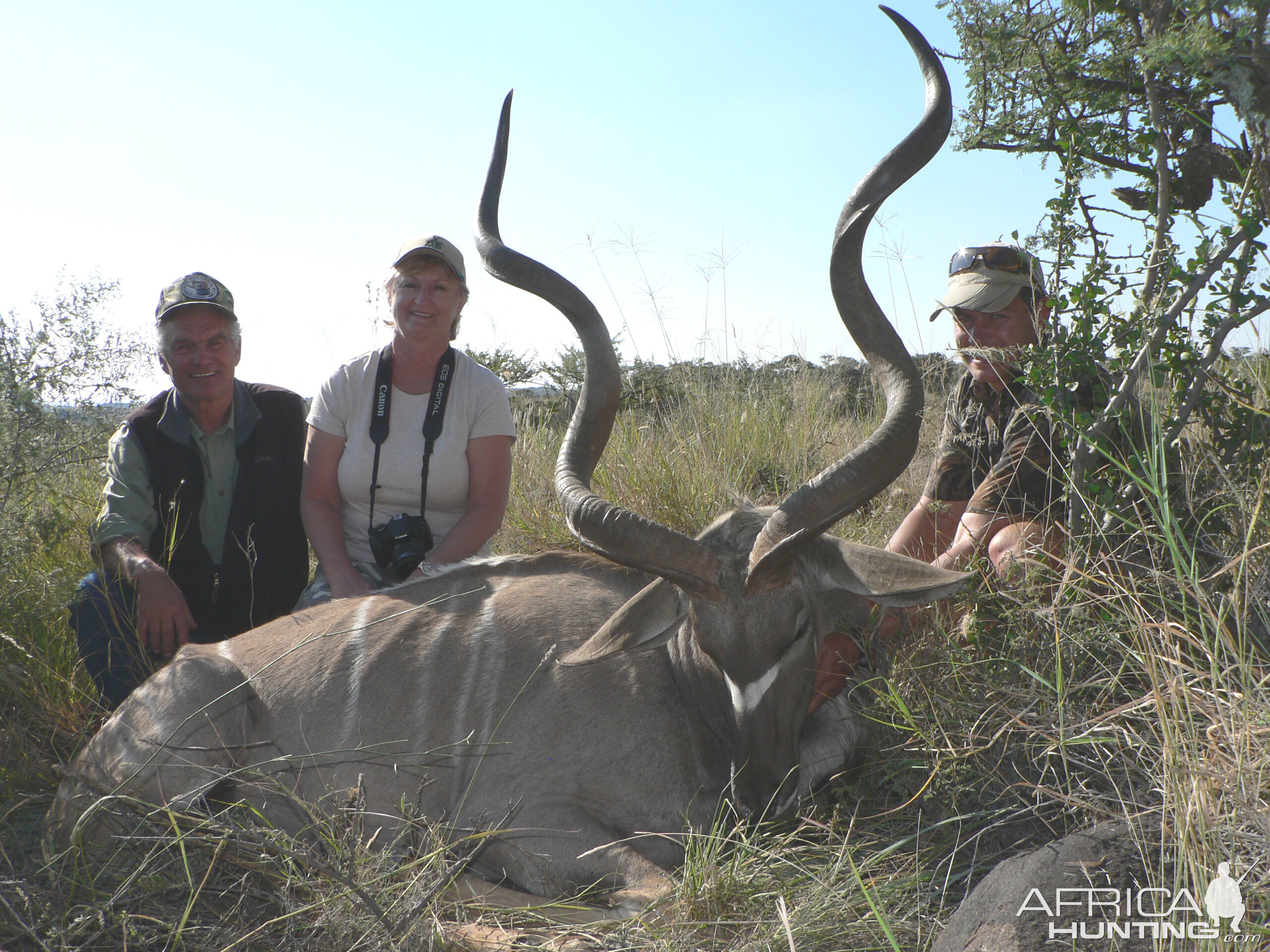 Hunting Kudu with Wintershoek Johnny Vivier Safaris in SA