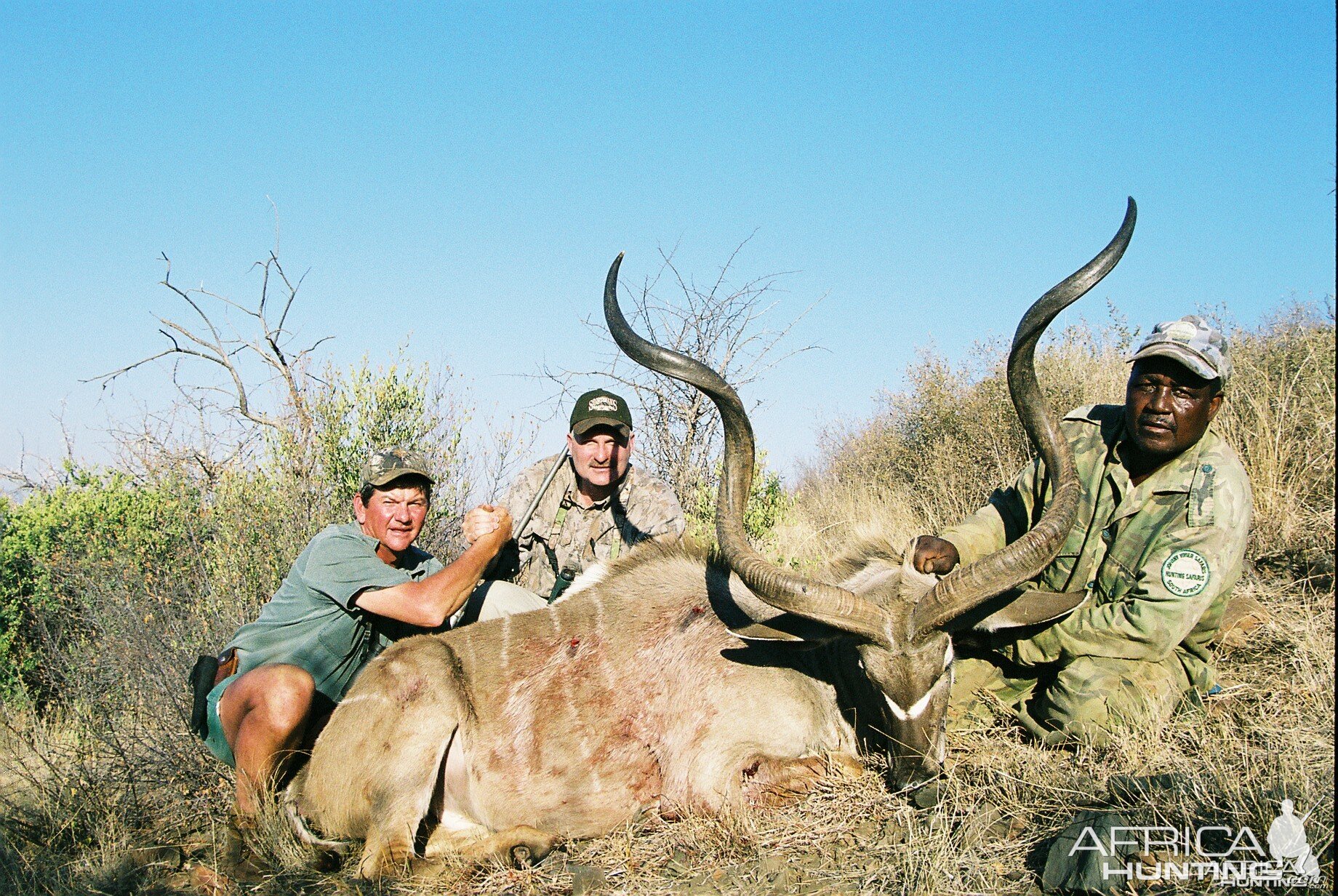 Hunting Kudu with Wintershoek Johnny Vivier Safaris in SA