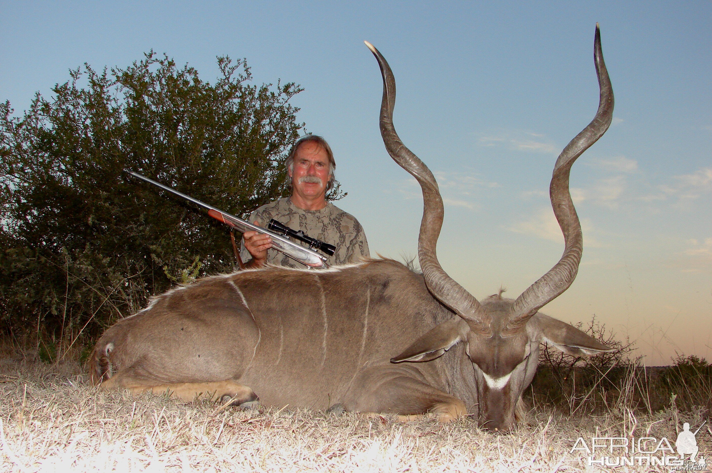 Hunting Kudu with Wintershoek Johnny Vivier Safaris in SA