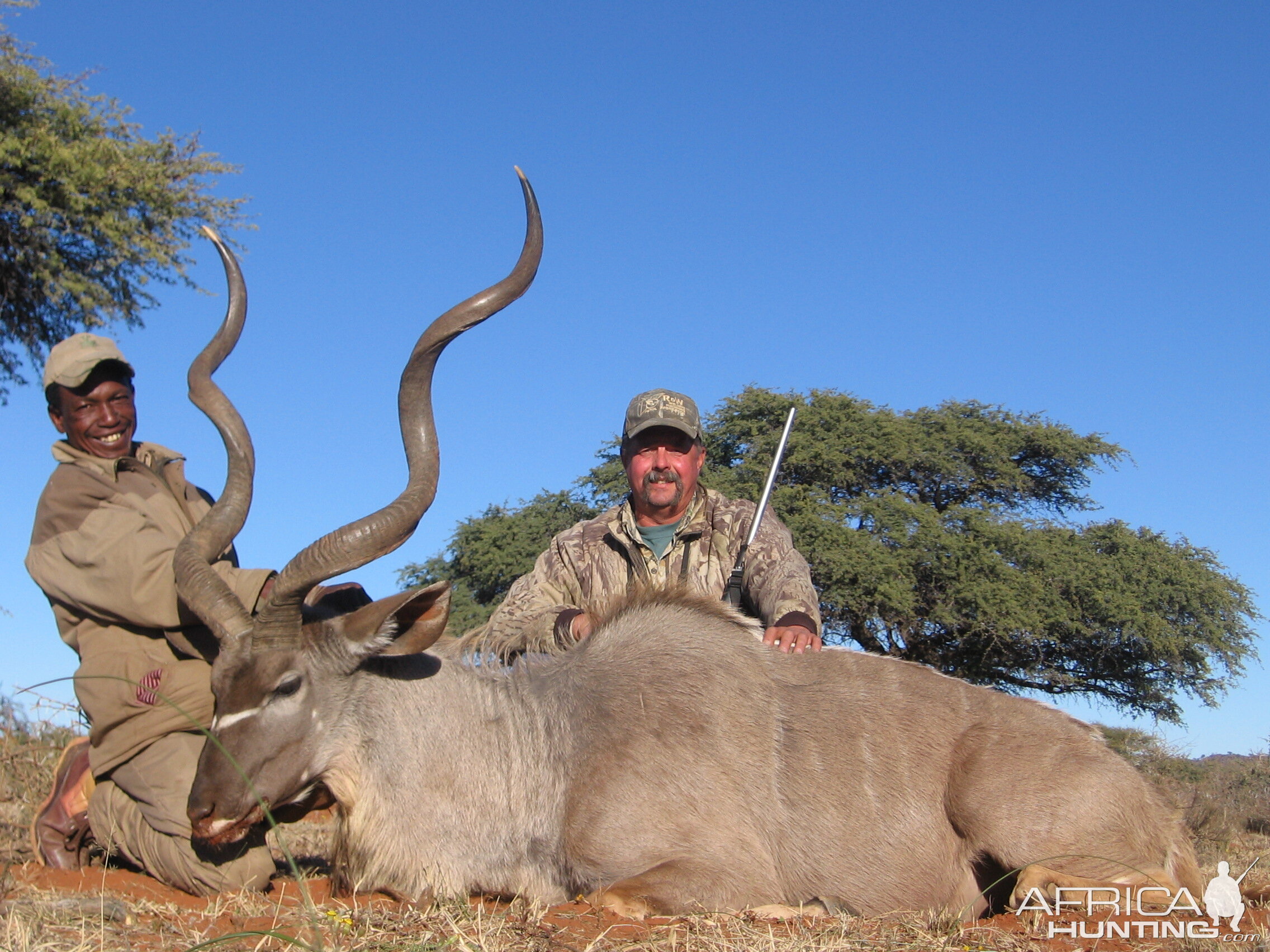 Hunting Kudu with Wintershoek Johnny Vivier Safaris in SA